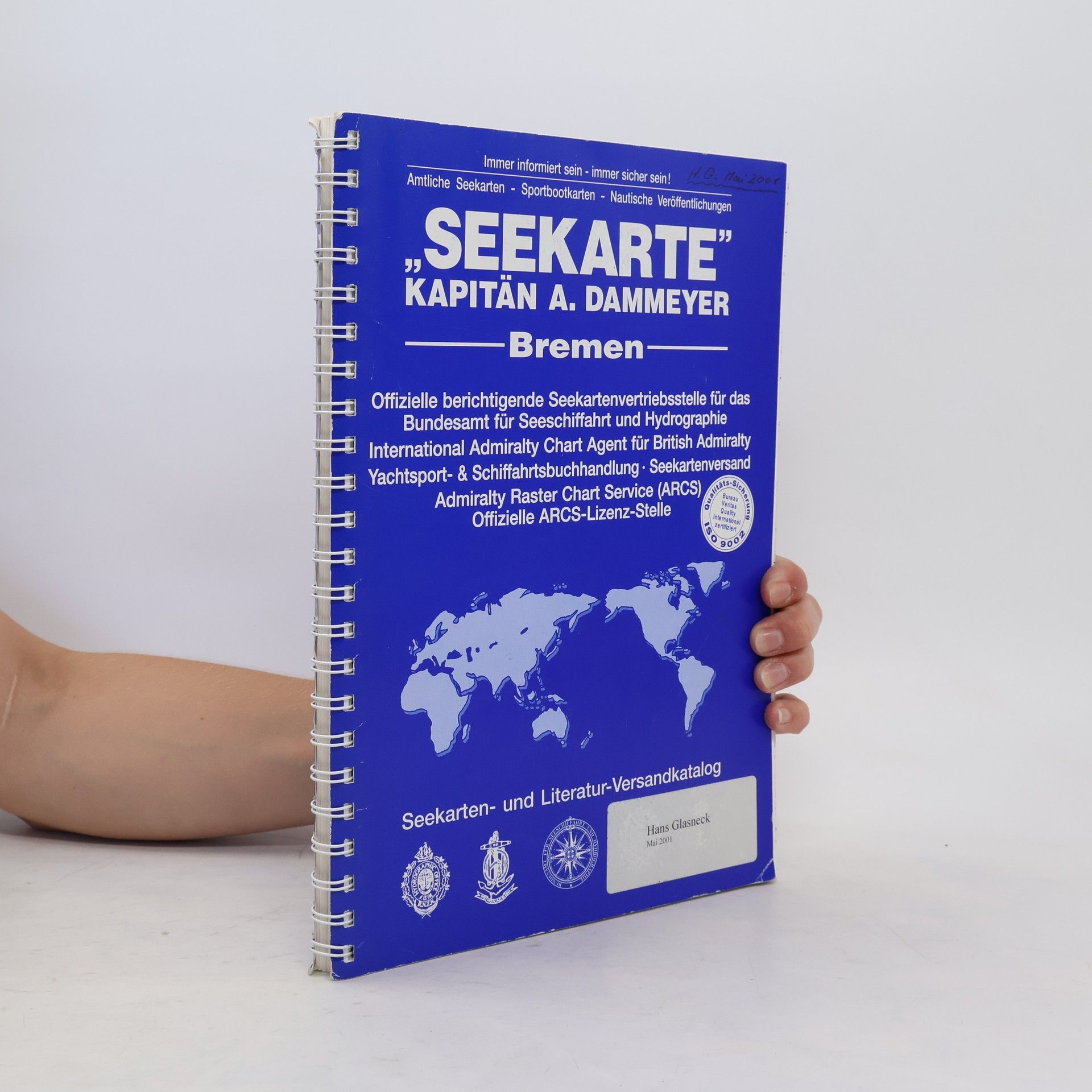 A. Dammeyer "Seekarte". Bremen
