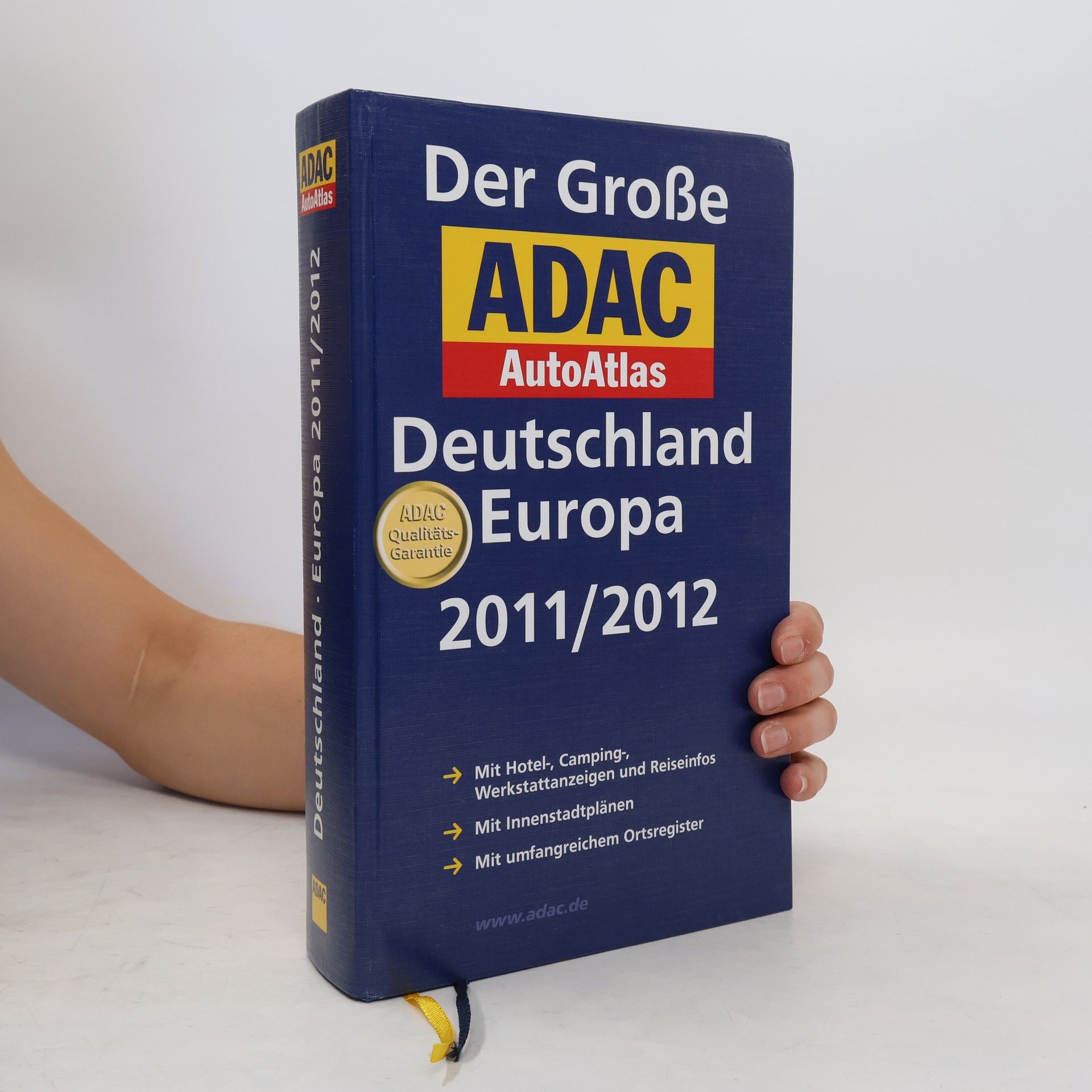 Collectif d'auteurs Der Große ADAC AutoAtlas Deutschland, Europa 2011/2012