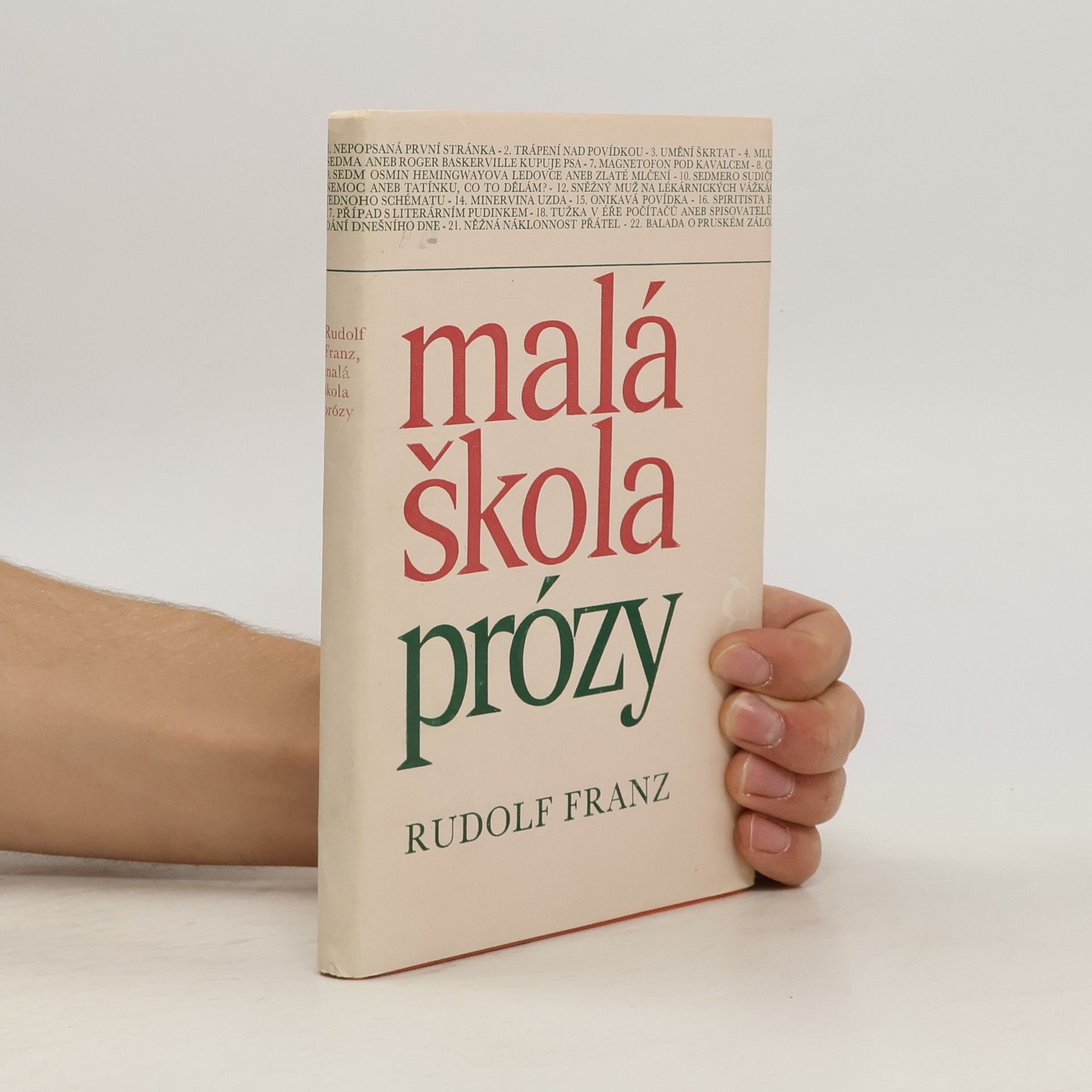 Franz-Rudolf Woll Malá škola prózy