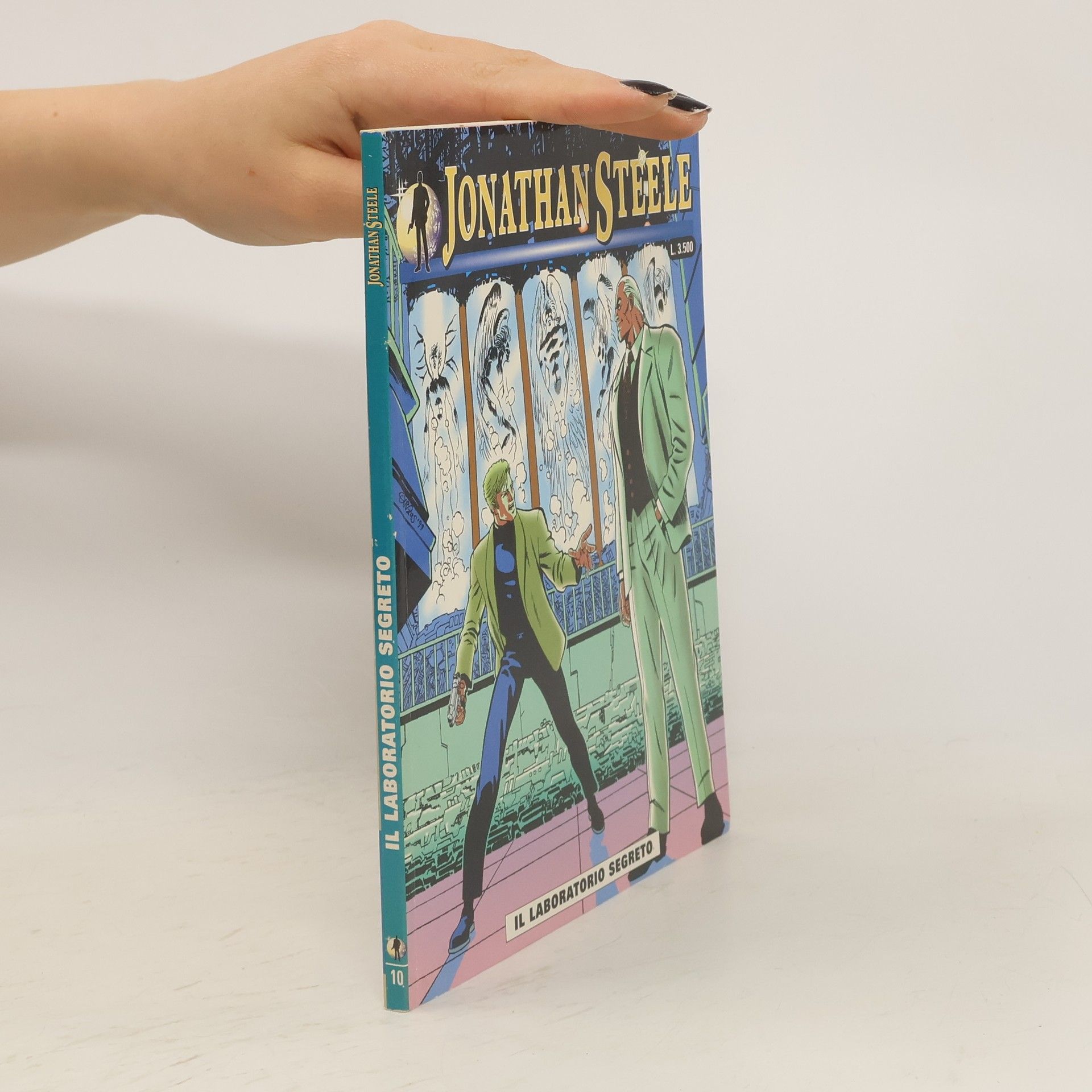 Collectif d'auteurs Jonathan Steele 10. Il laboratorio segreto