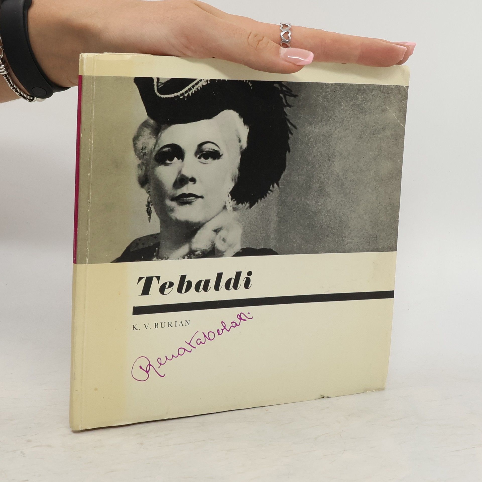 Karel Vladimír Burian Renata Tebaldi
