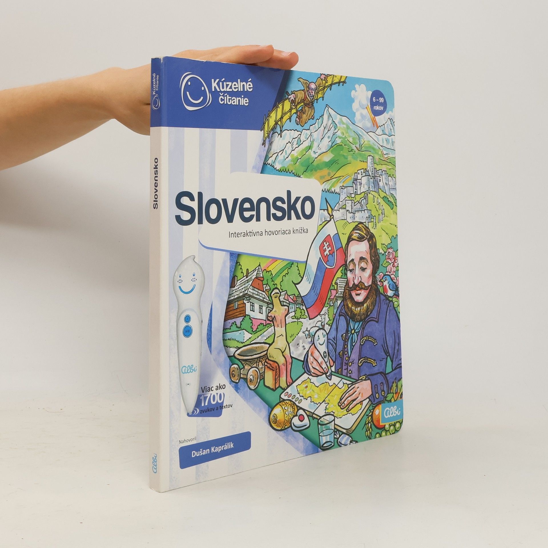 Autores varios Slovensko : interaktívna hovoriaca knižka