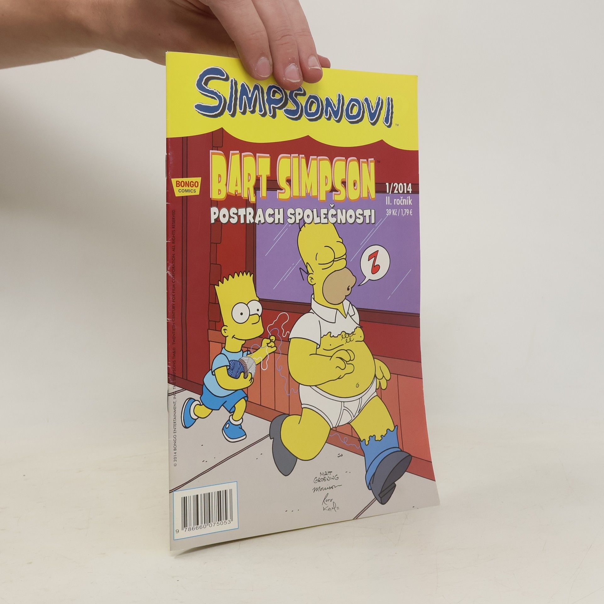 Matt Groening Simpsonovi. Bart Simpson 1/2014