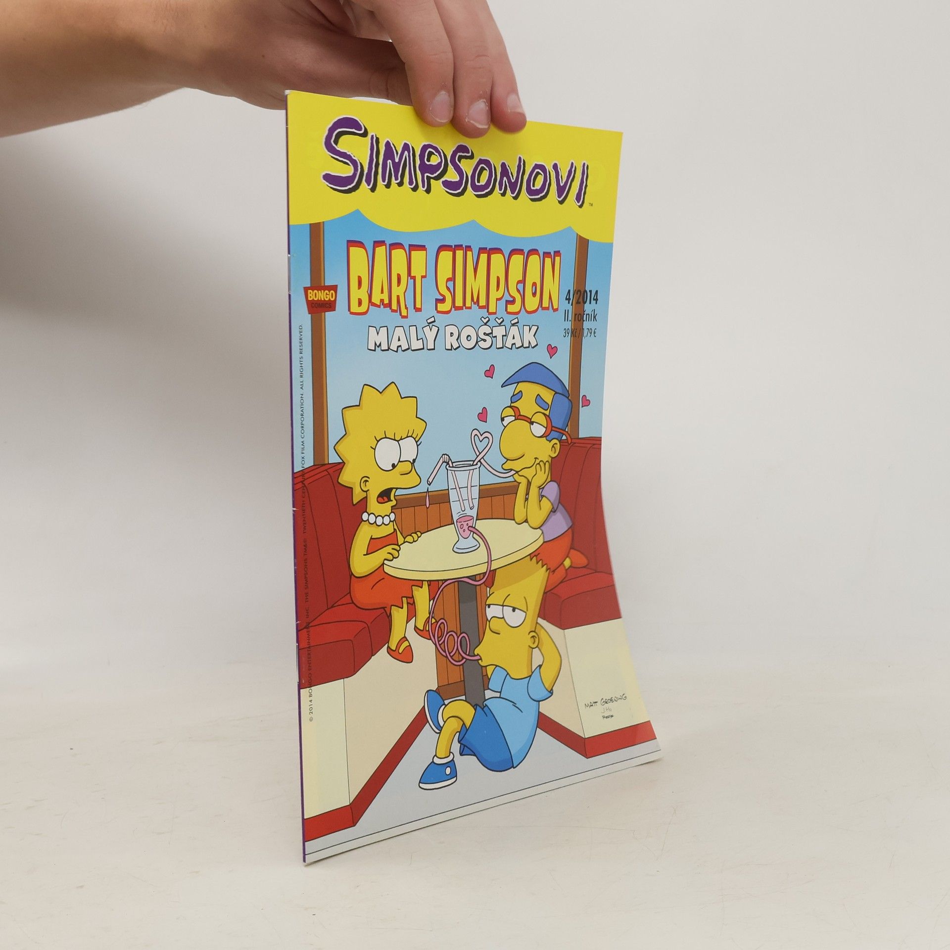 Collectif d'auteurs Simpsonovi 4/2014. Bart Simpson. Malý Rošťák