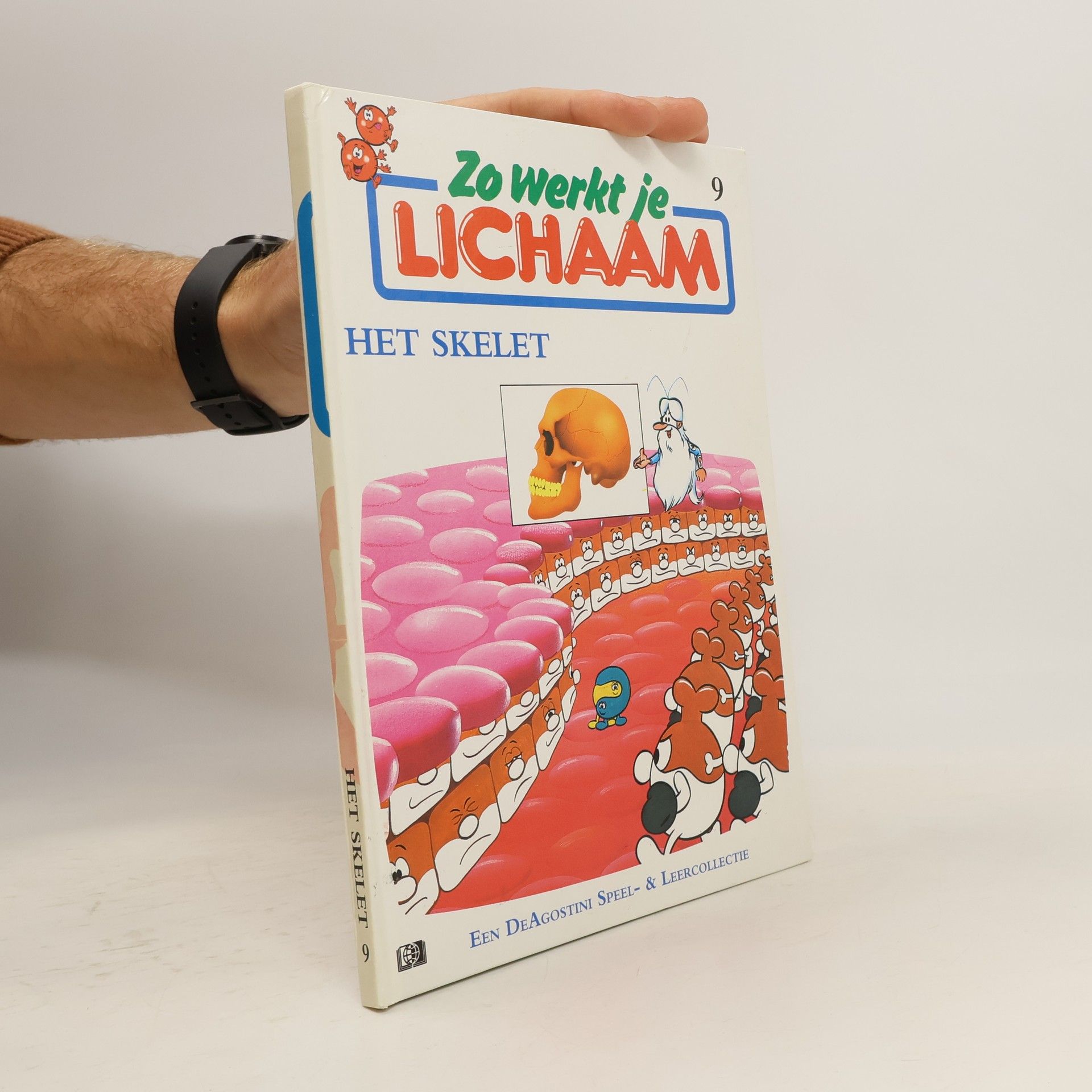 Collectif d'auteurs Zo werkt je lichaam 9. Het skelet