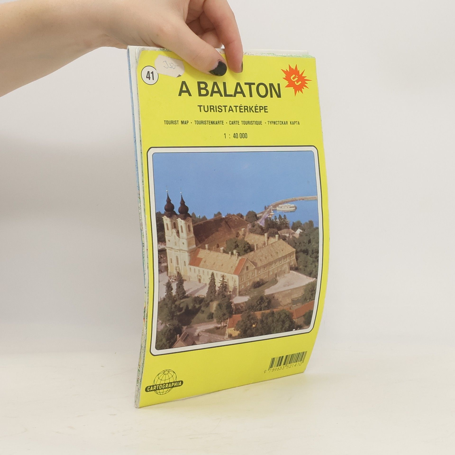 Collectif d'auteurs A Balaton turistatérképe : 1:40 000