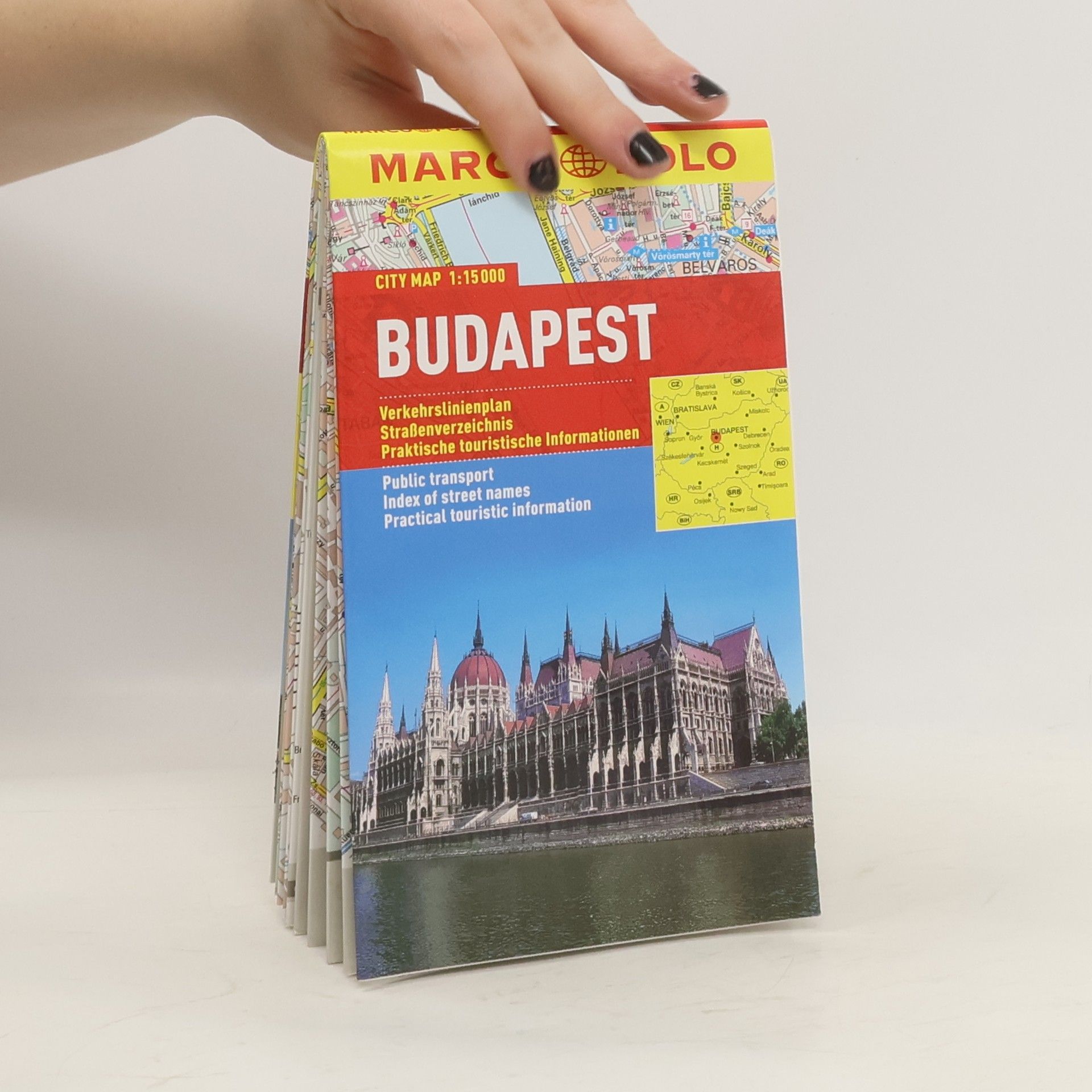 Autores varios Budapest. City Map 1:15 000