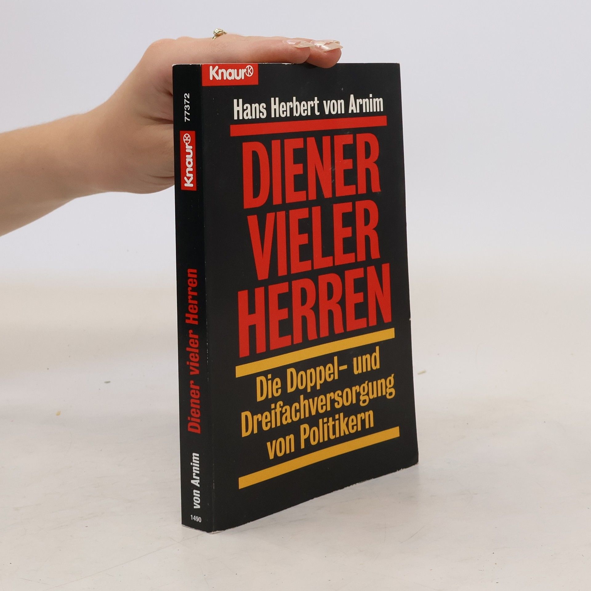 Hans Herbert von Arnim Diener vieler Herren