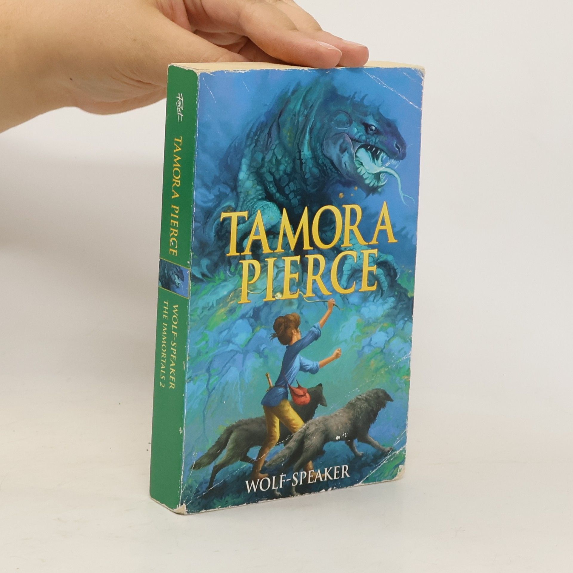 Tamora Pierce Wolf-speaker