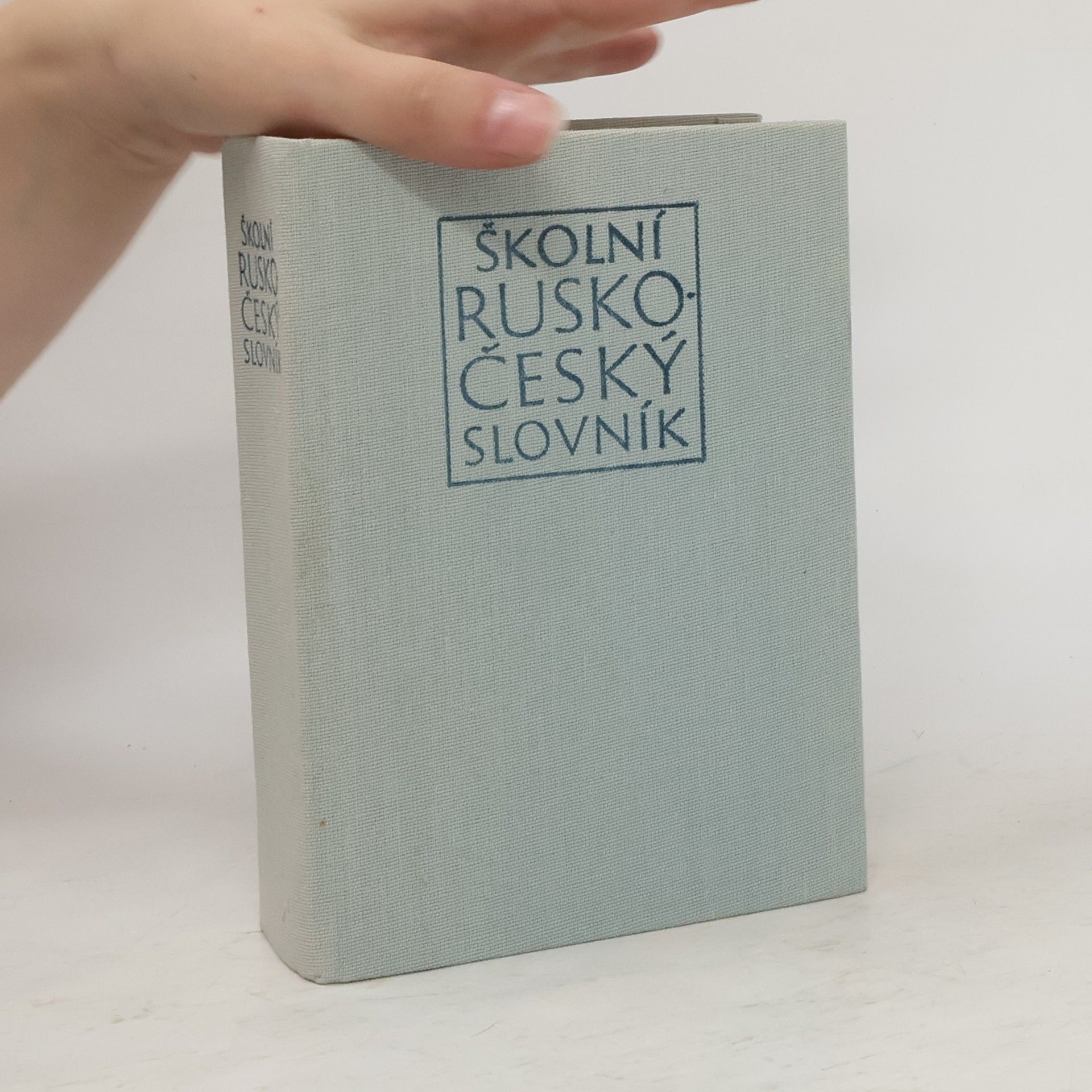 Collectif d'auteurs Školní rusko - český slovník