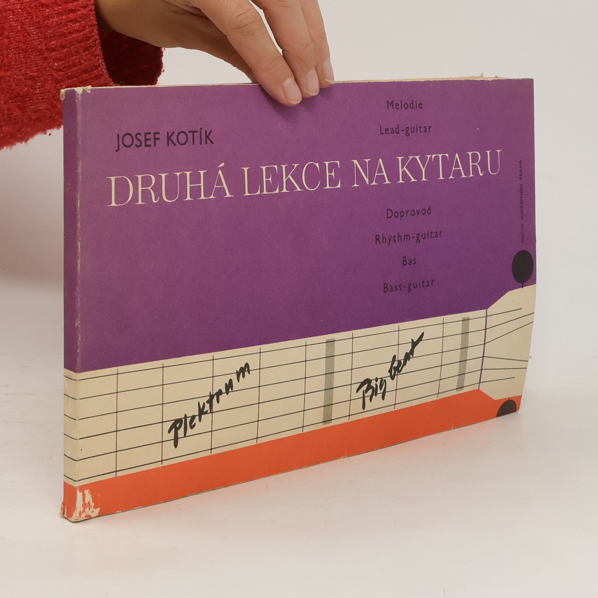 Josef Kotík Druhá lekce na kytaru. Melodie - doprovod - bas