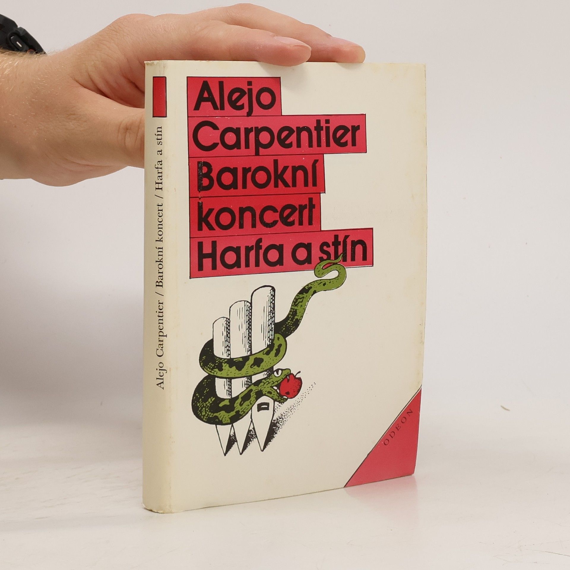 Alejo Carpentier Barokní koncert. Harfa a stín