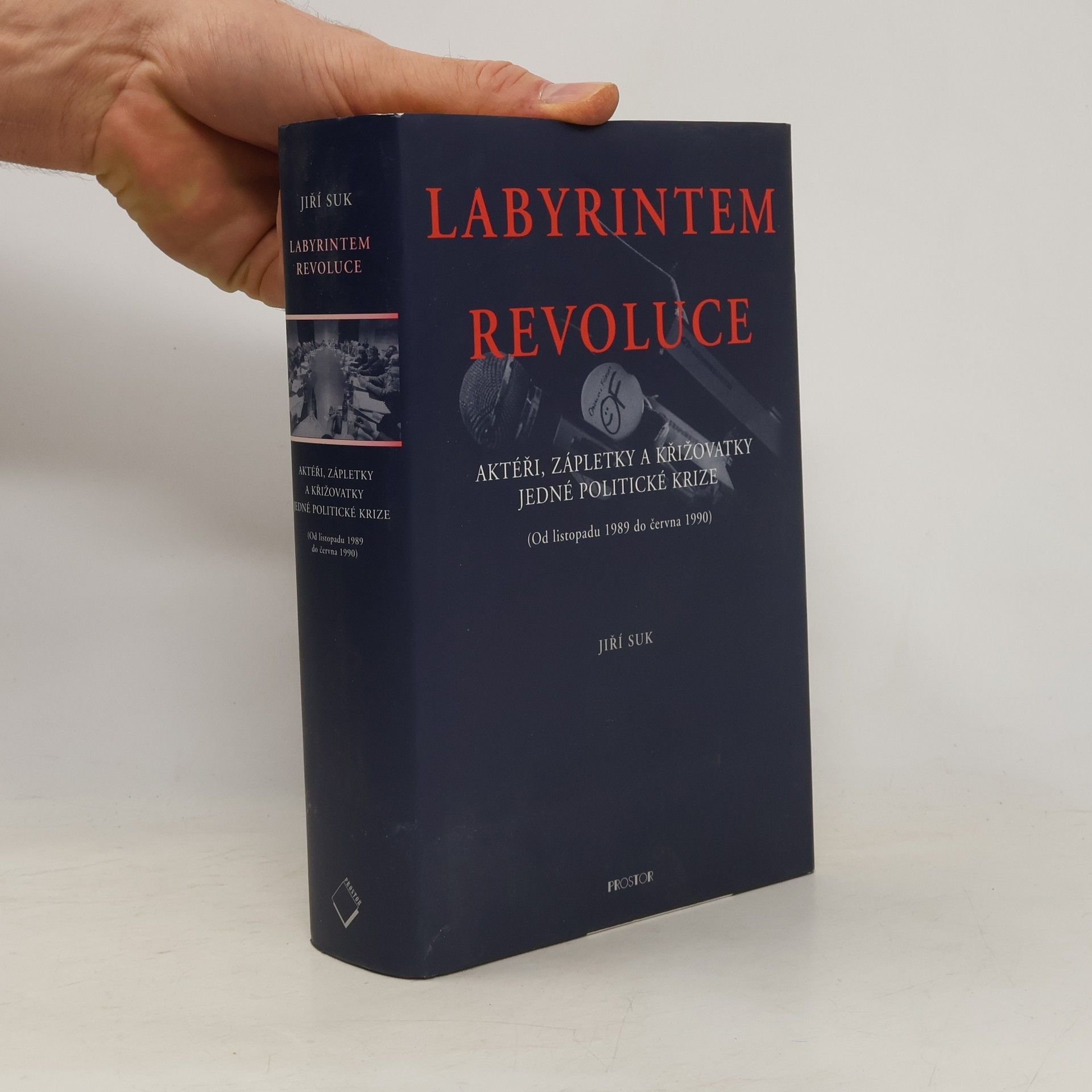 Jiří Suk Labyrintem revoluce. Aktéři, zápletky a křižovatky jedné politické krize (od listopadu 1989 do června 1990)