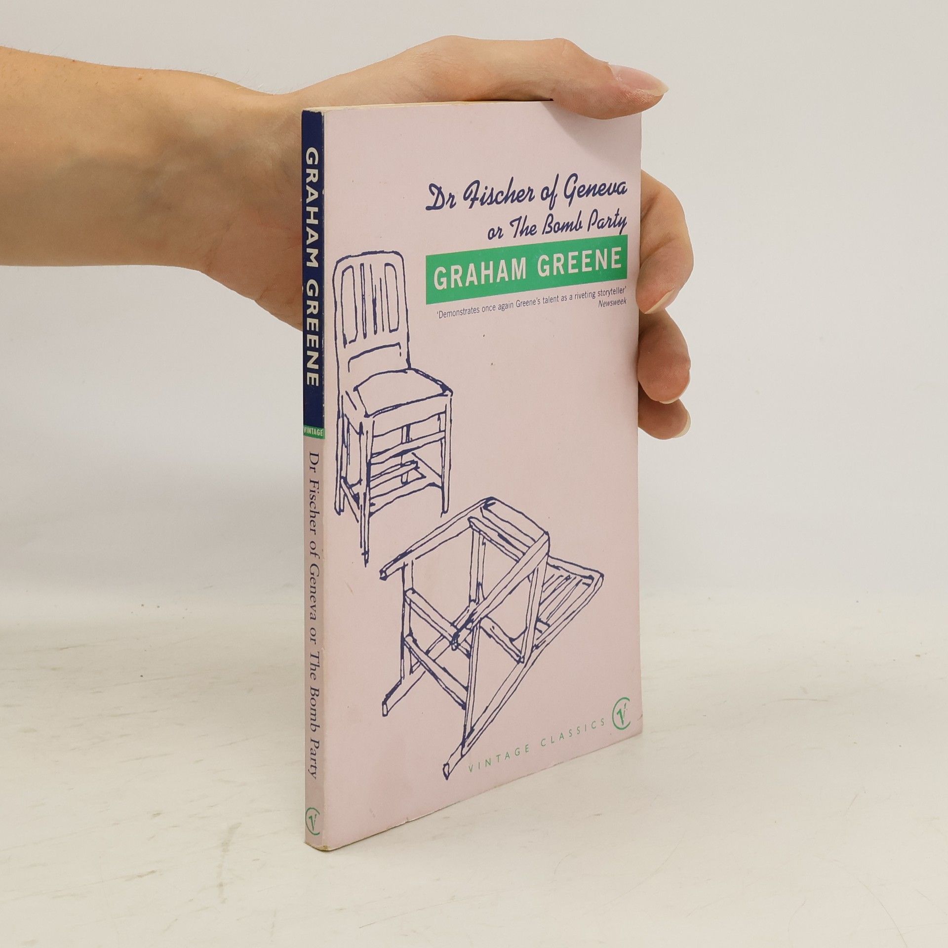 Graham Greene Dr Fischer Of Geneva or The Bomb Party. Doktor Fischer aus Genf oder Die Bombenparty, englische Ausgabe