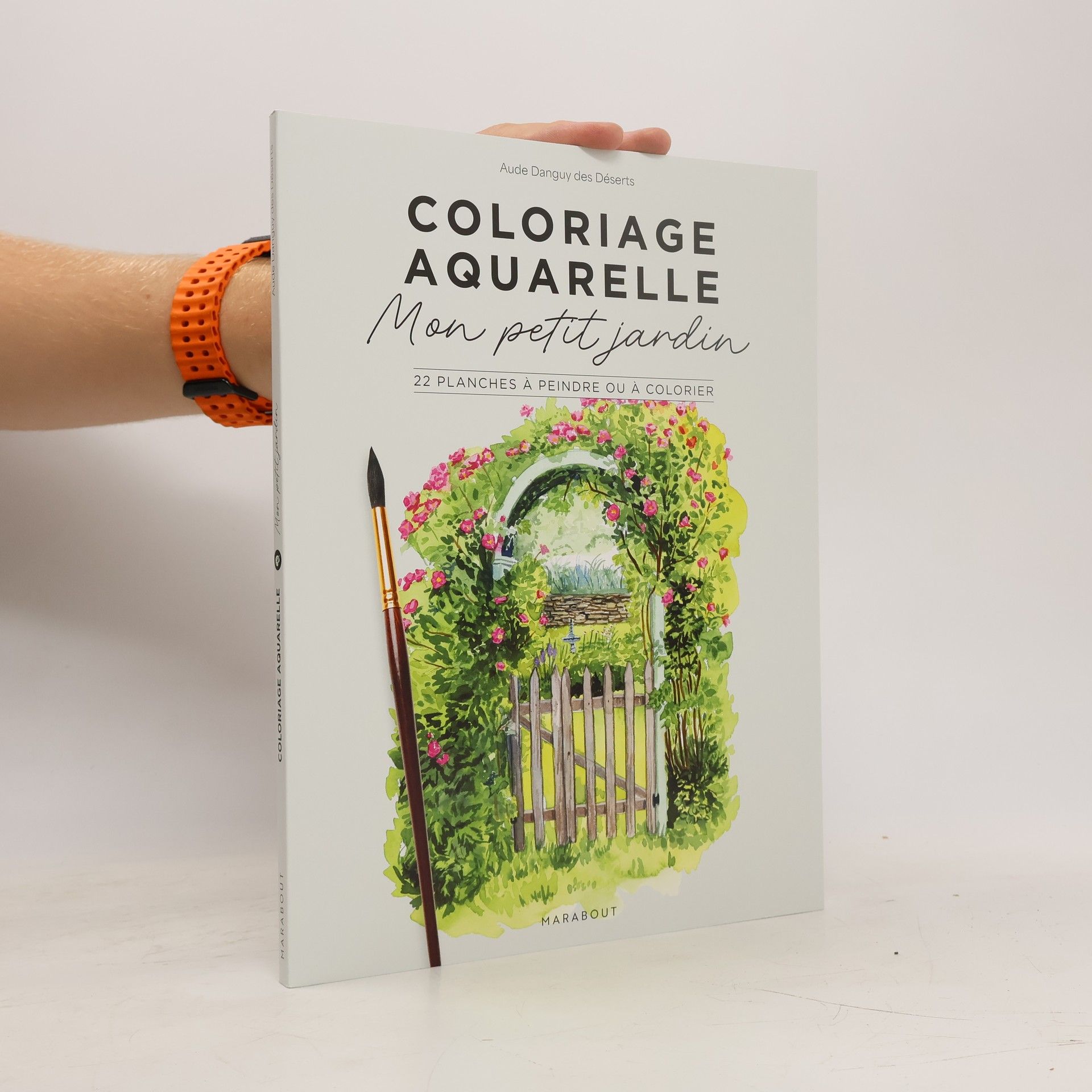 Collectif d'auteurs Coloriage aquarelle. Mon petit jardin