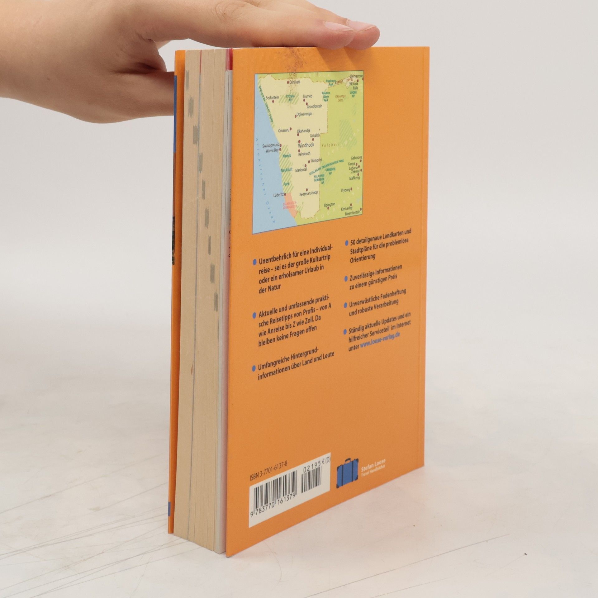 Livia Pack Travel-Handbuch Namibia