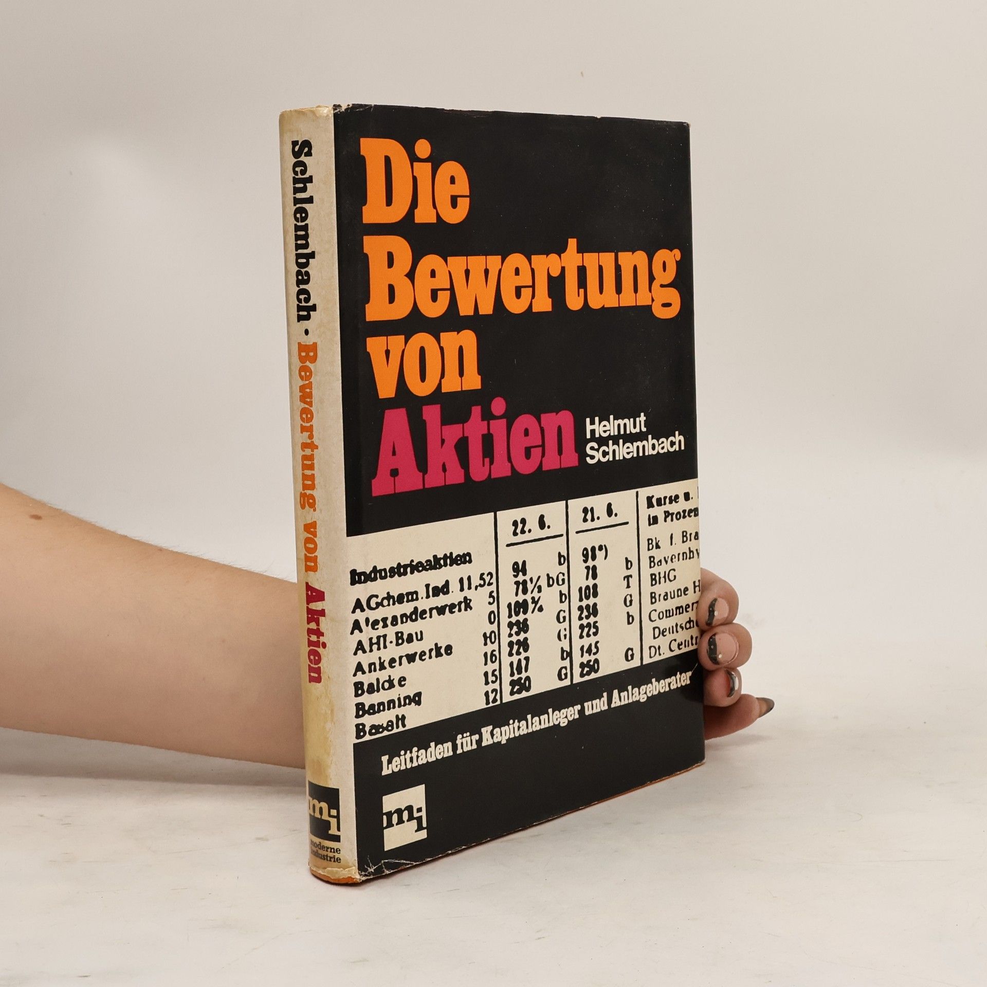 Helmut Schlembach Die Bewertung von Aktien