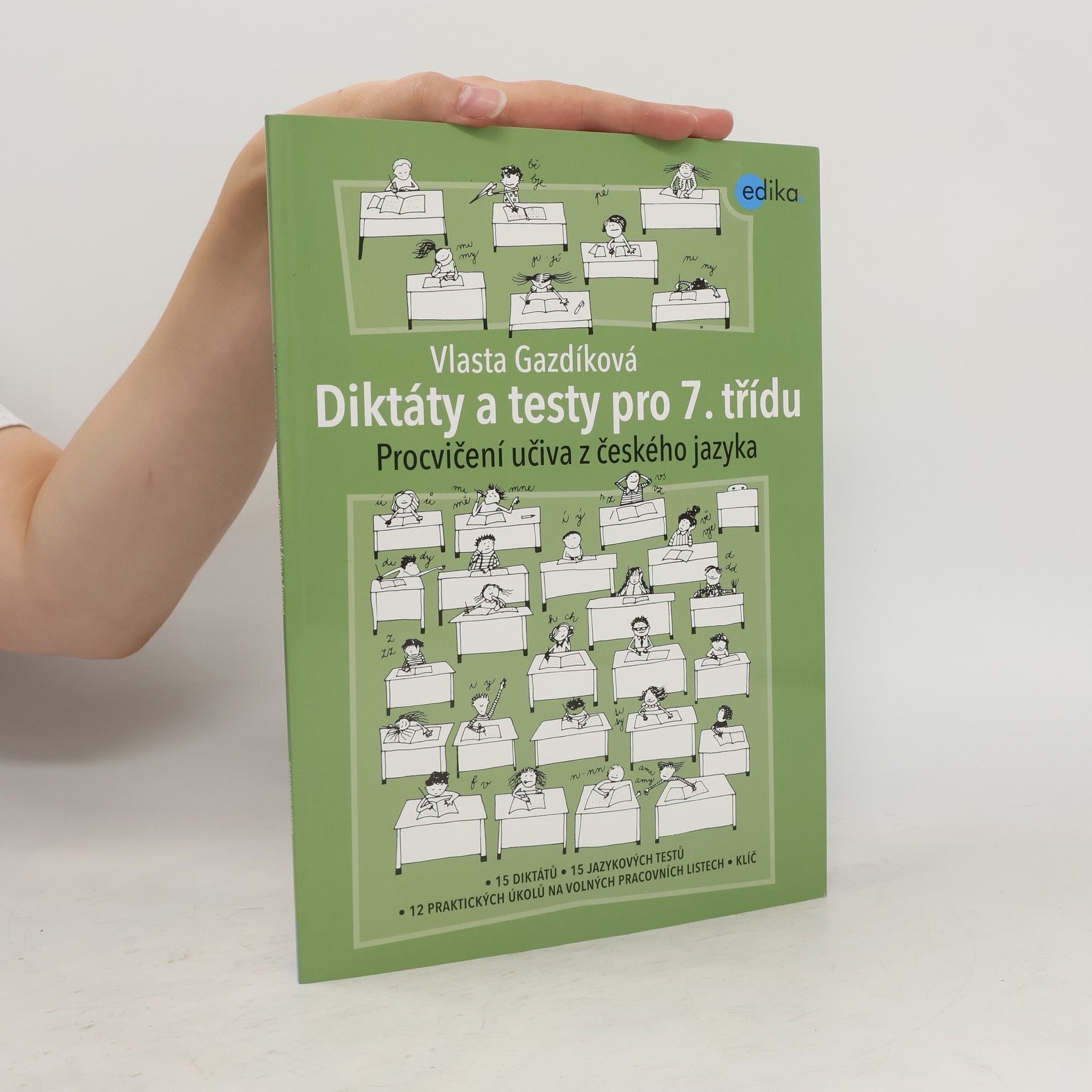 Vlasta Gazdíková Diktáty a testy pro 7. třídu.