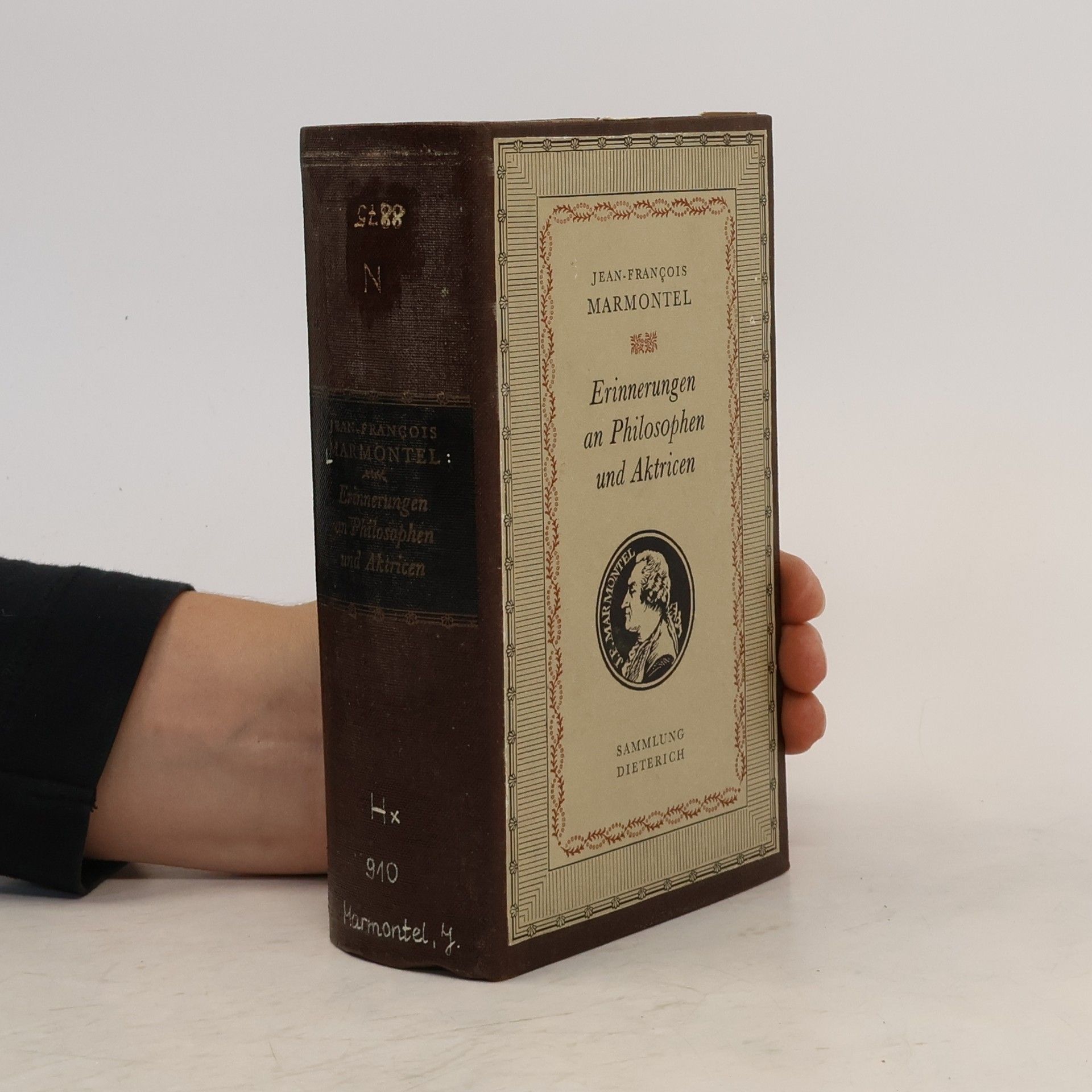 JeanFrançois Marmontel Erinnerungen an Philosophen und Aktricen