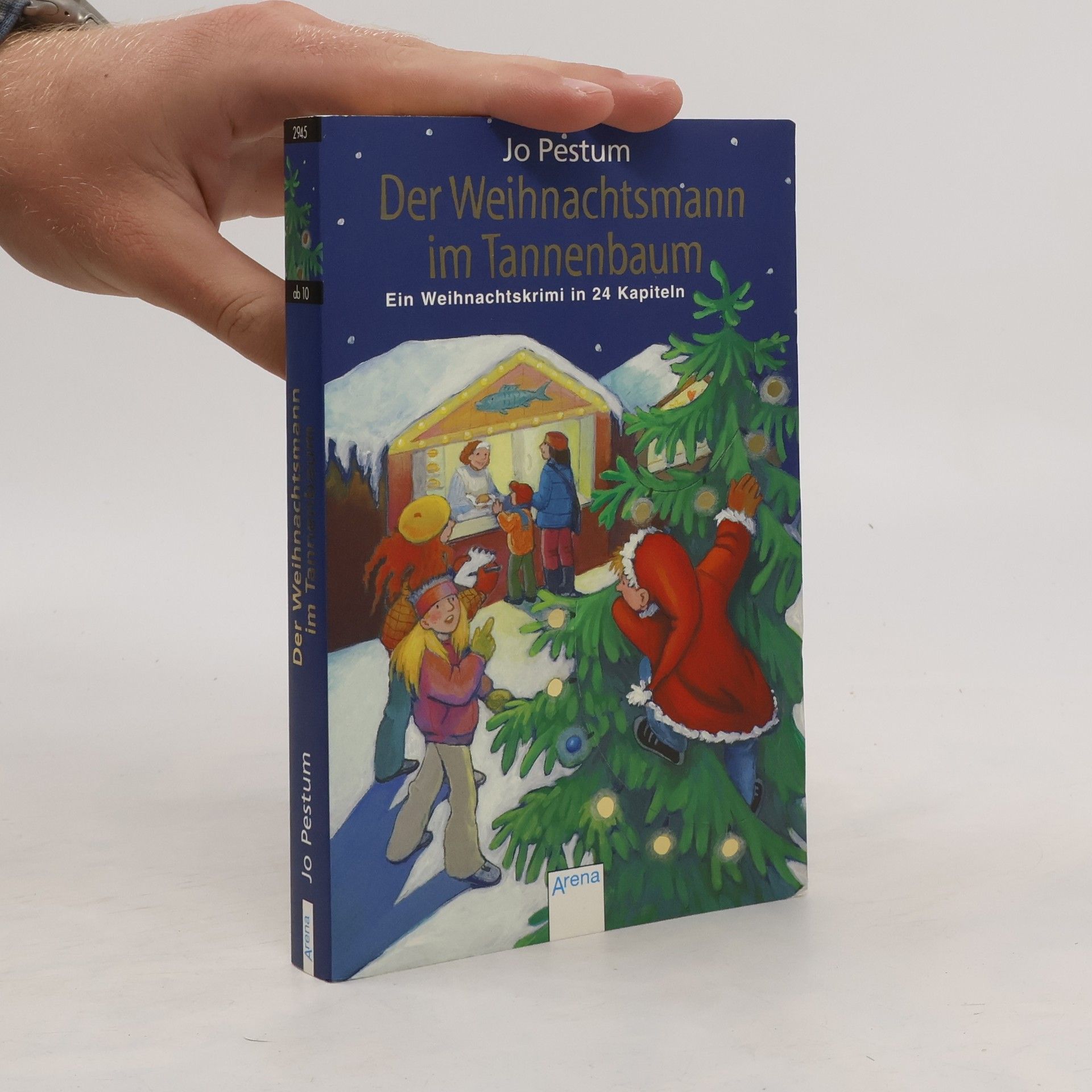 Jo Pestum Der Weihnachtsmann im Tannenbaum