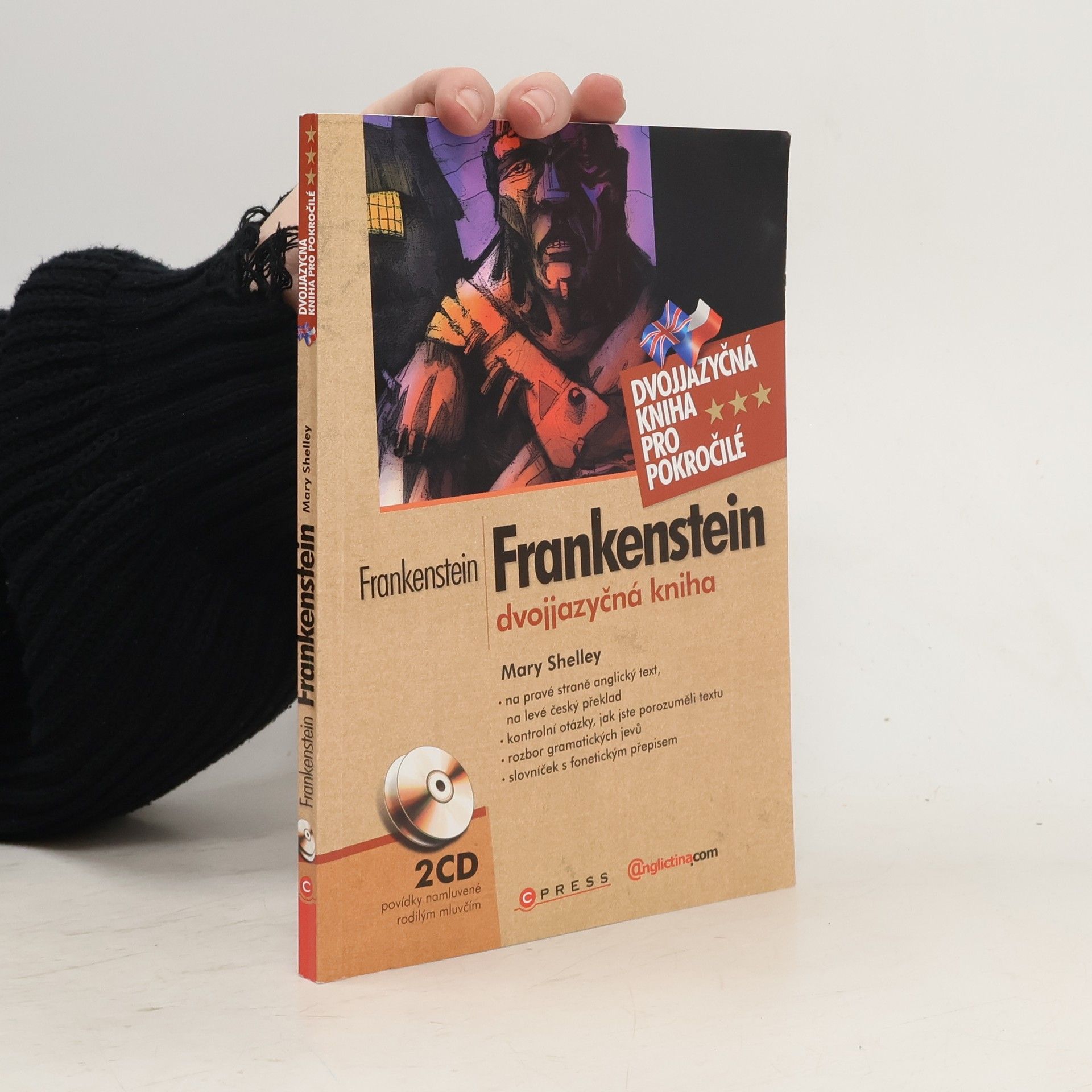 Mary W. Shelley Frankenstein. Dvojjazyčná kniha