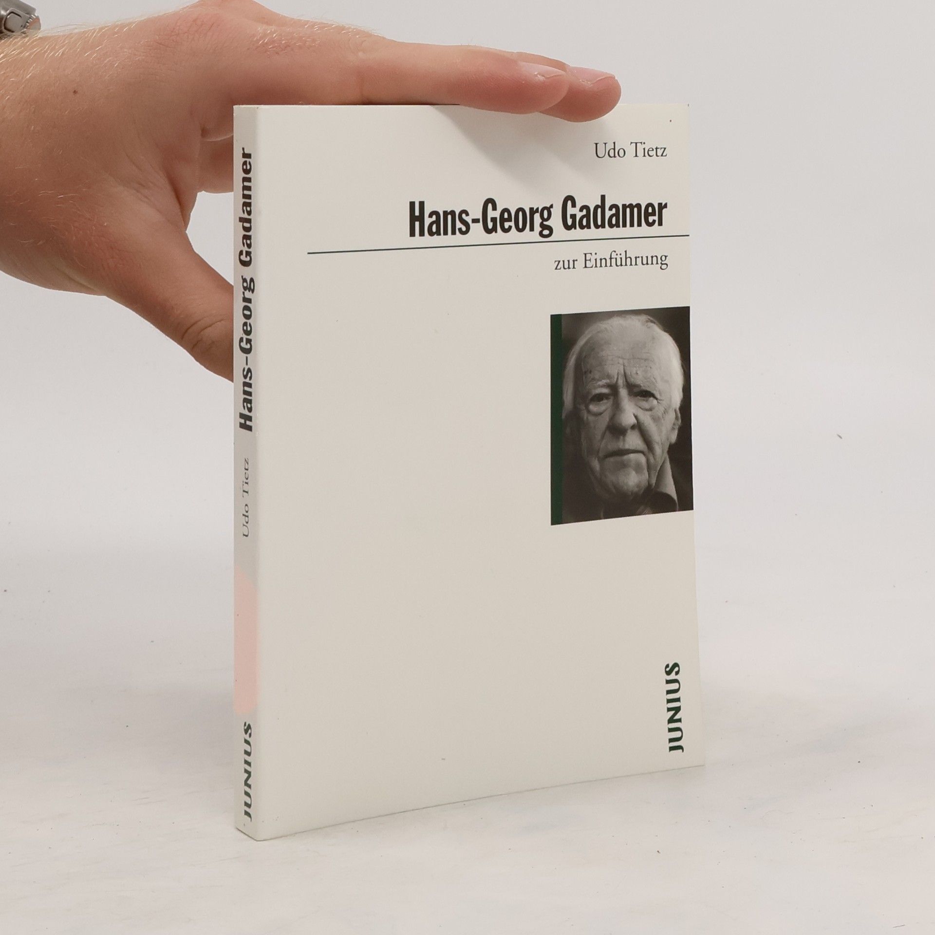 Udo Tietz Hans-Georg Gadamer zur Einführung