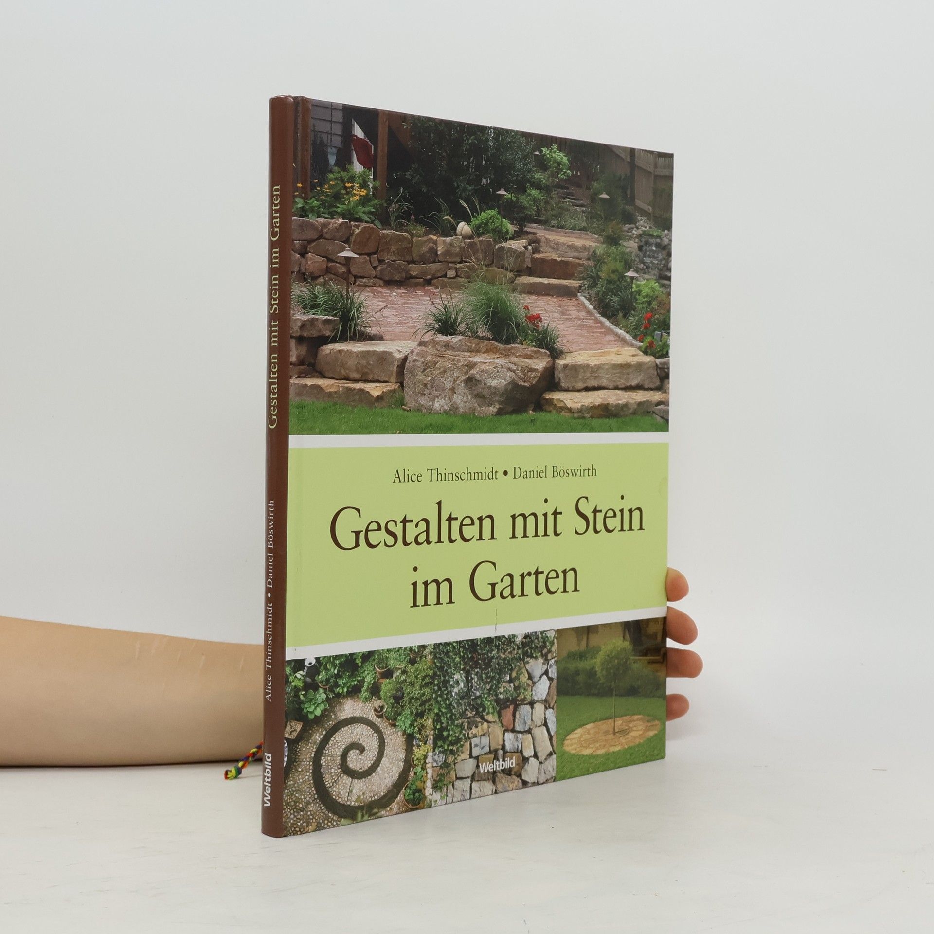 Alice Thinschmidt Gestalten mit Stein im Garten