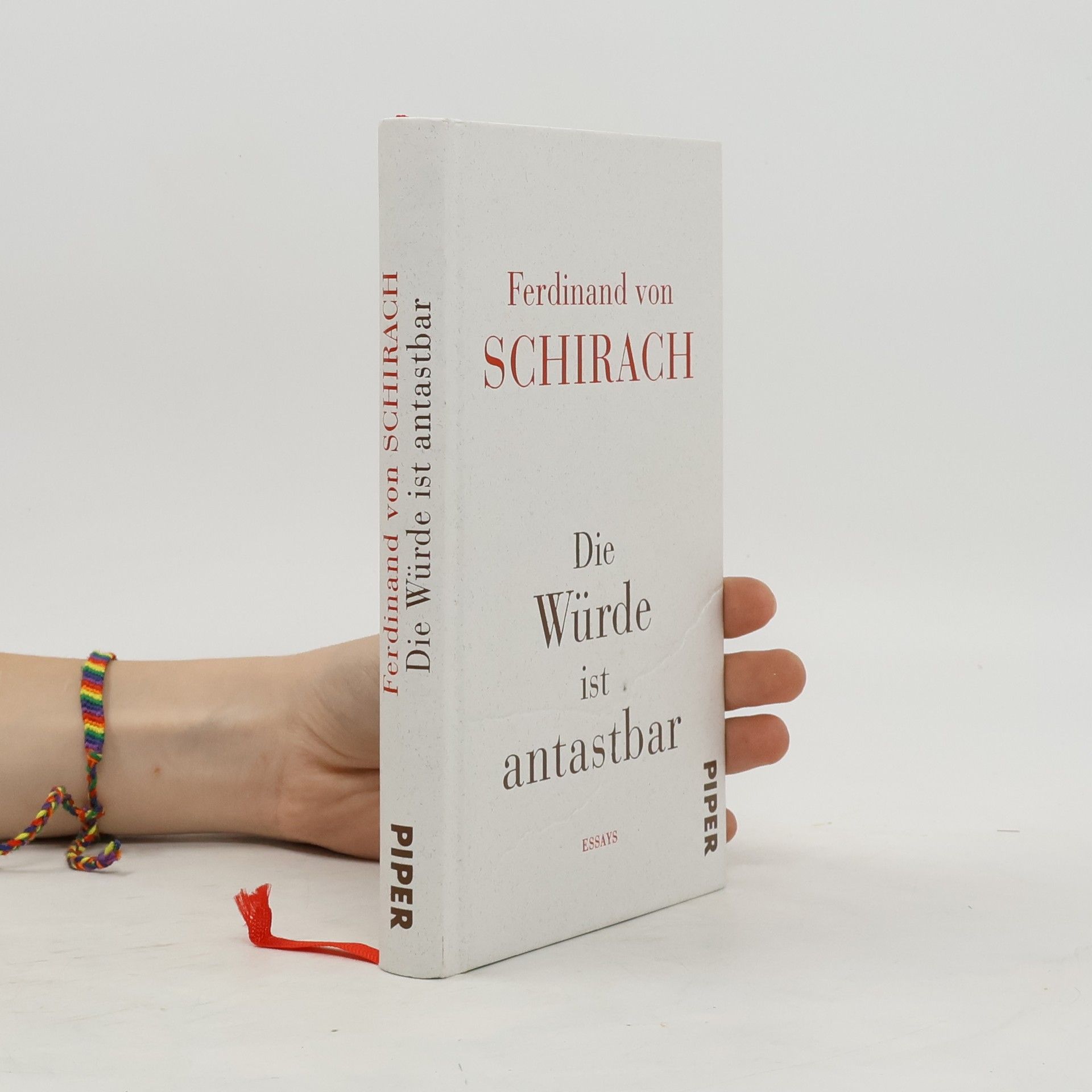 Ferdinand Schirach Die Würde ist antastbar