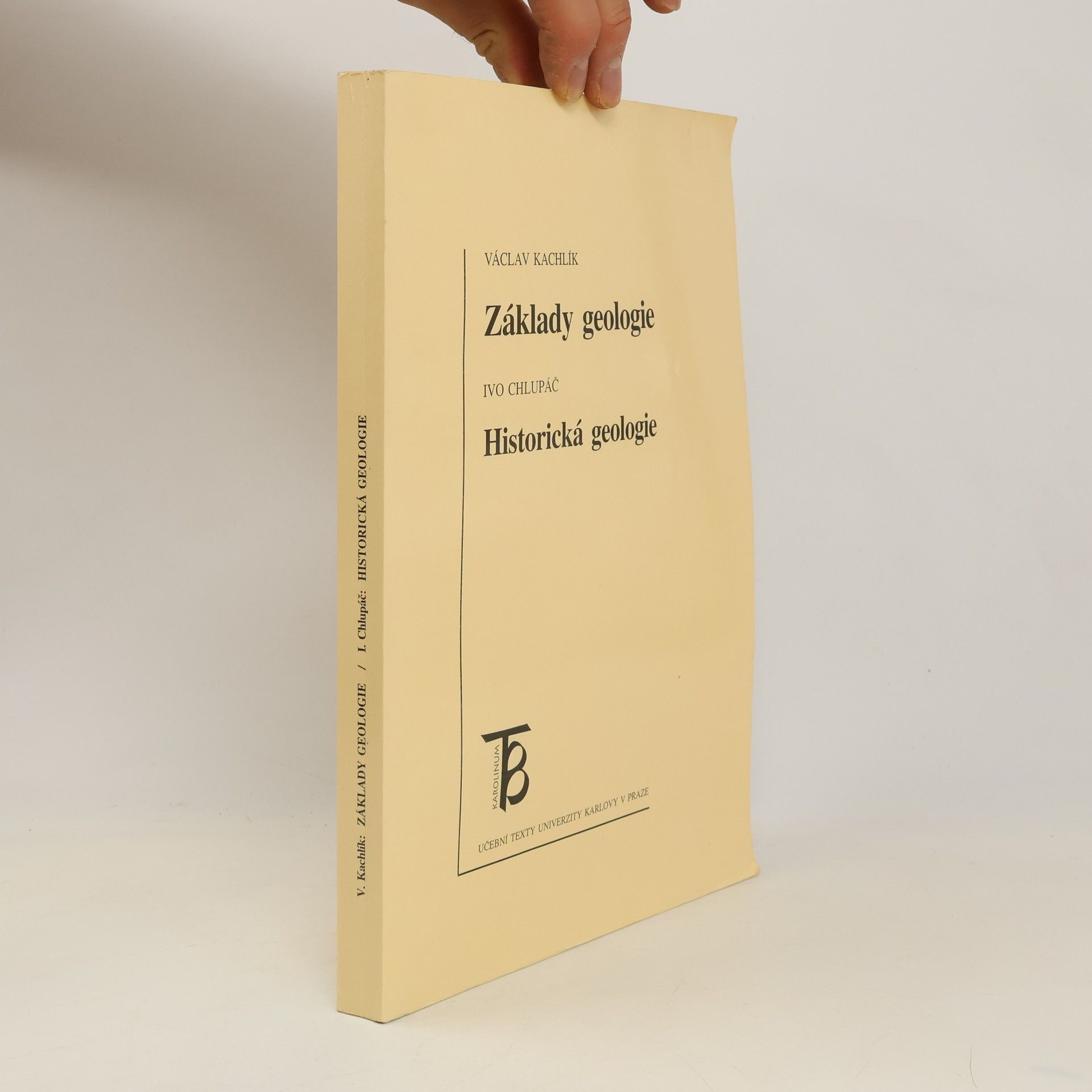 Václav Kachlík Základy geologie, Historická geologie