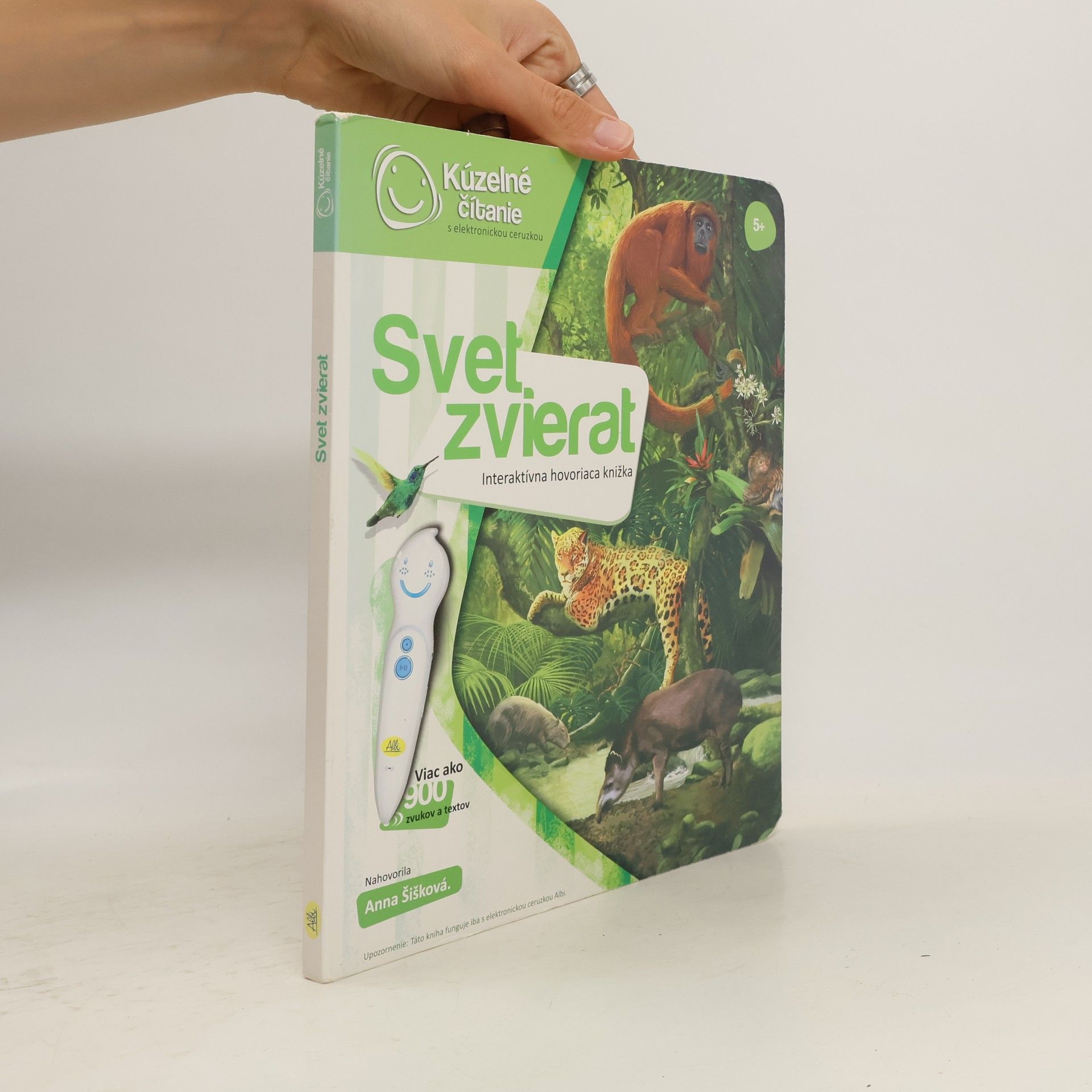 Autores varios Svet zvierat : interaktívna hovoriaca knižka