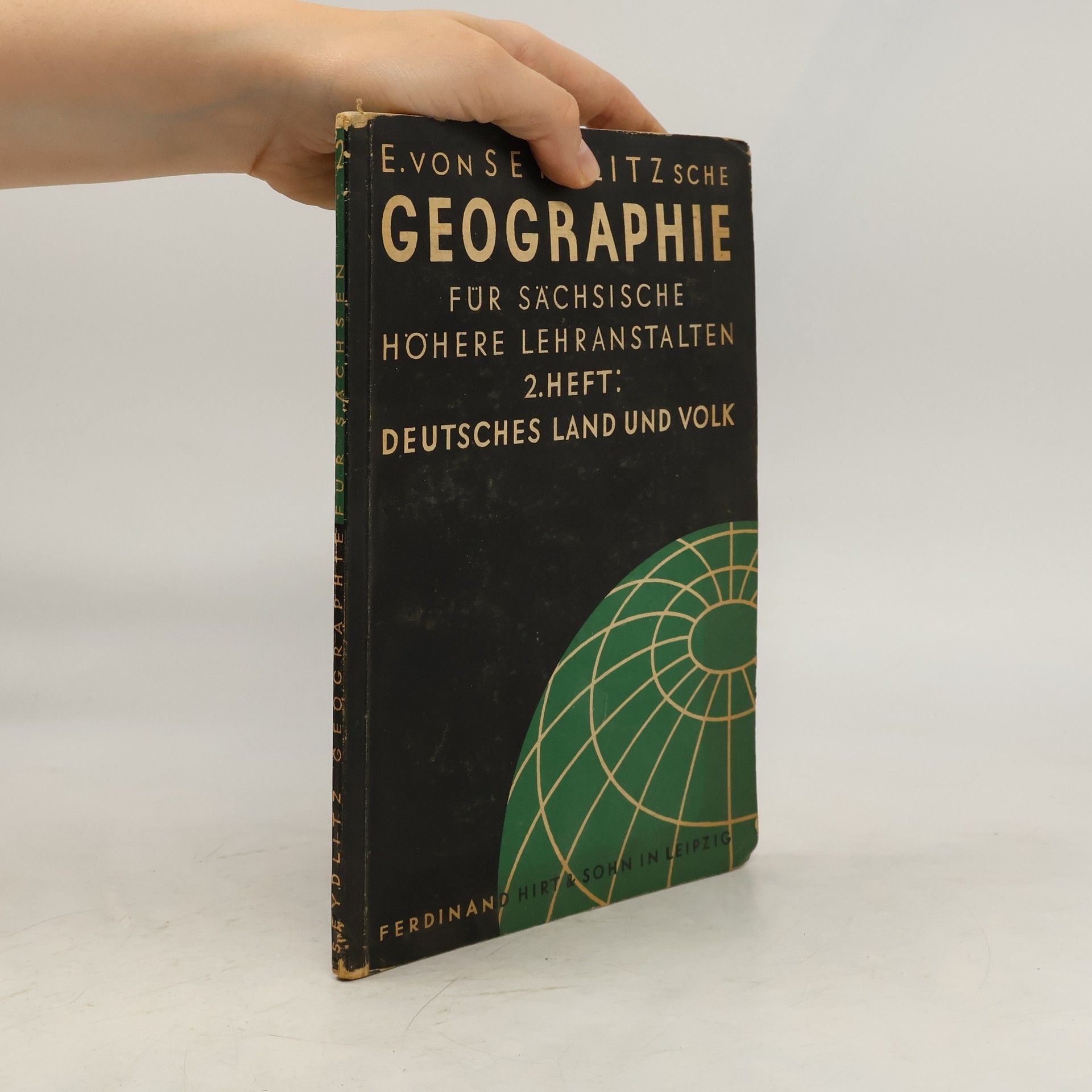 Ernst von Seydlitz Geographie für sächsische höhere Lehranstalten