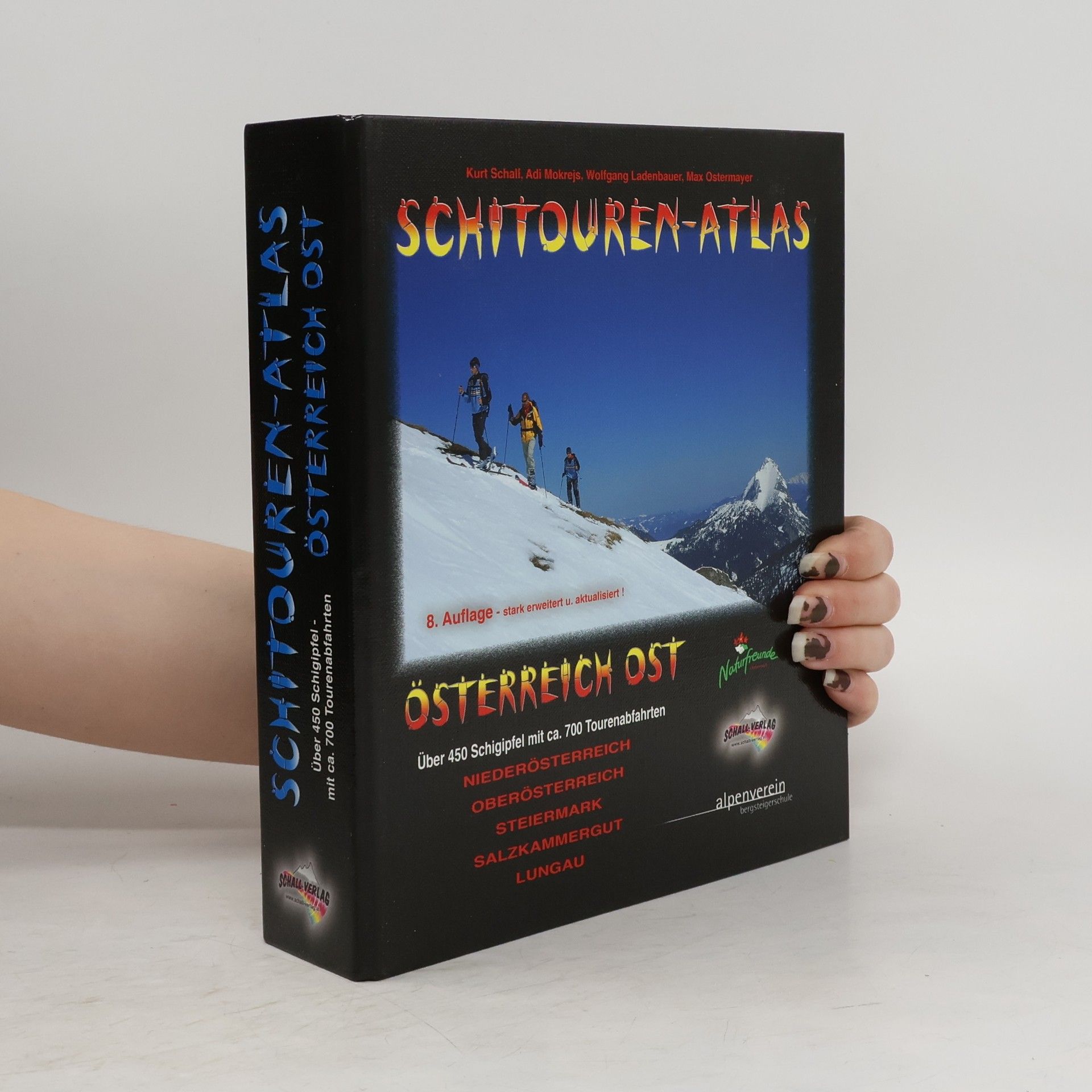 Kurt Schall Schitouren-Atlas Österreich Ost