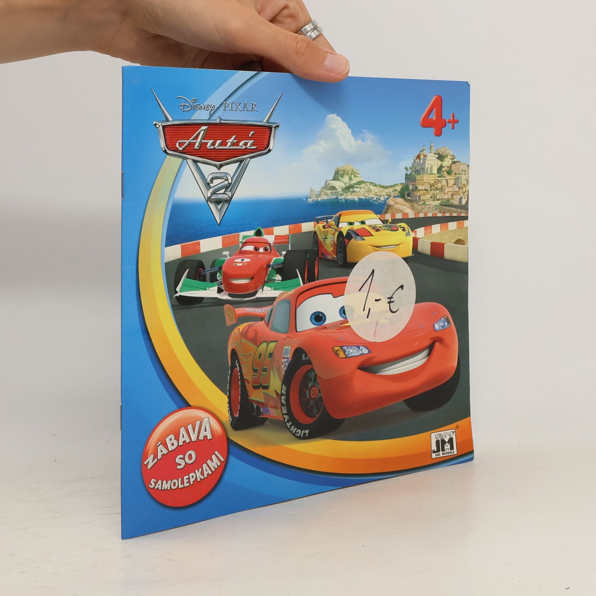 s.r.o Vydavatežstvo SLOVART Disney Autá 2 Zábava so samolepkami
