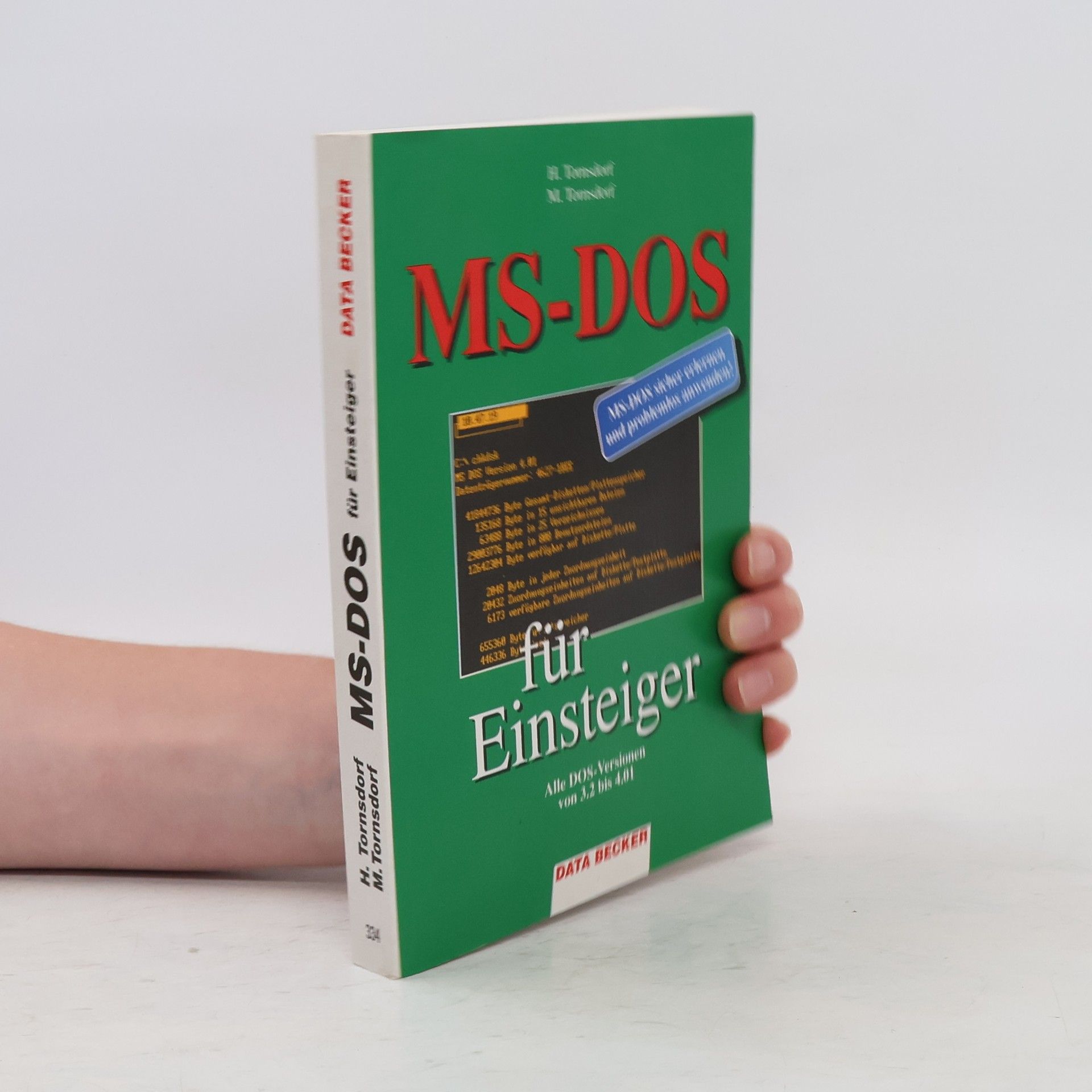 Helmut Tornsdorf MS-DOS für Einsteiger