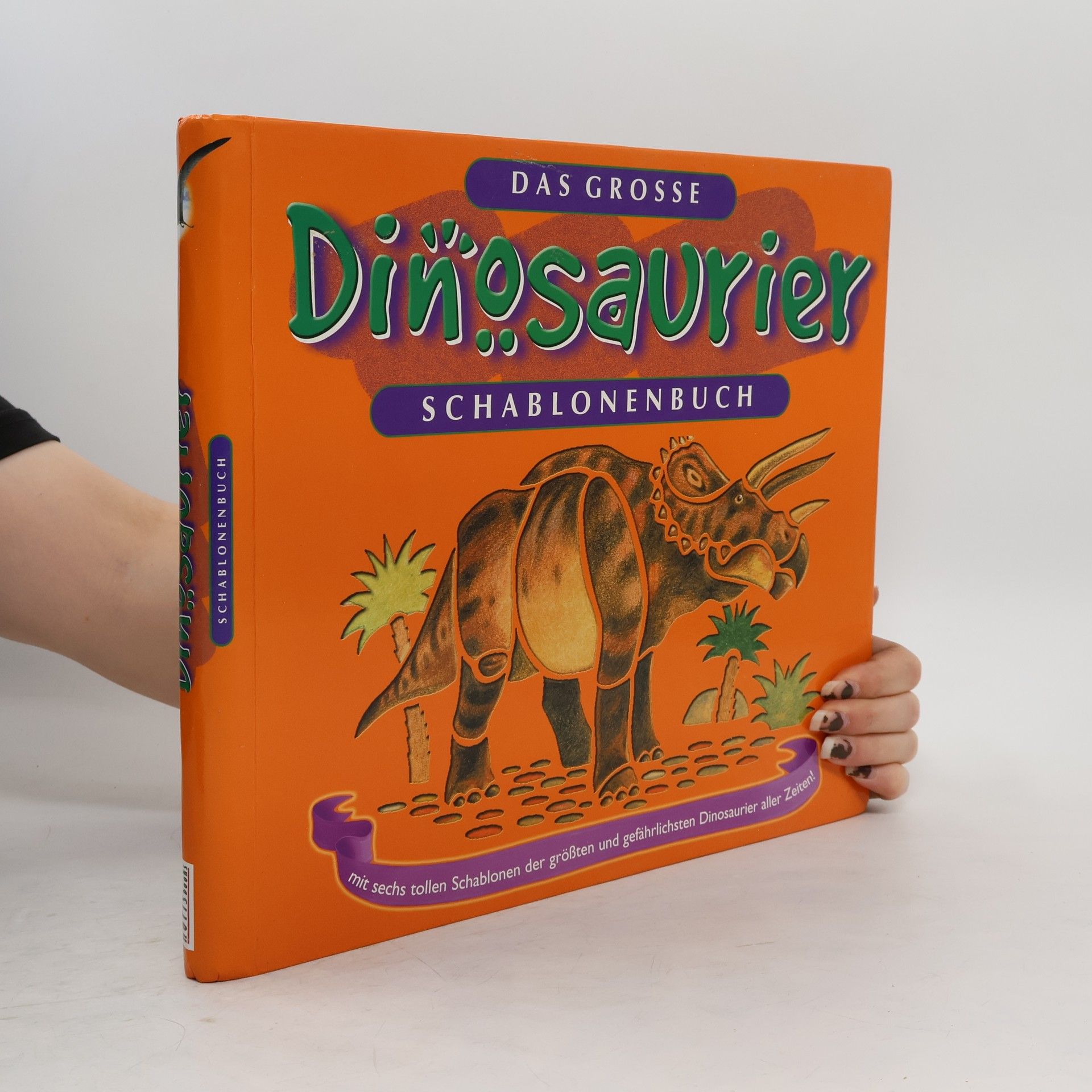 kolektiv Das grosse Dinosaurier Schablonenbuch