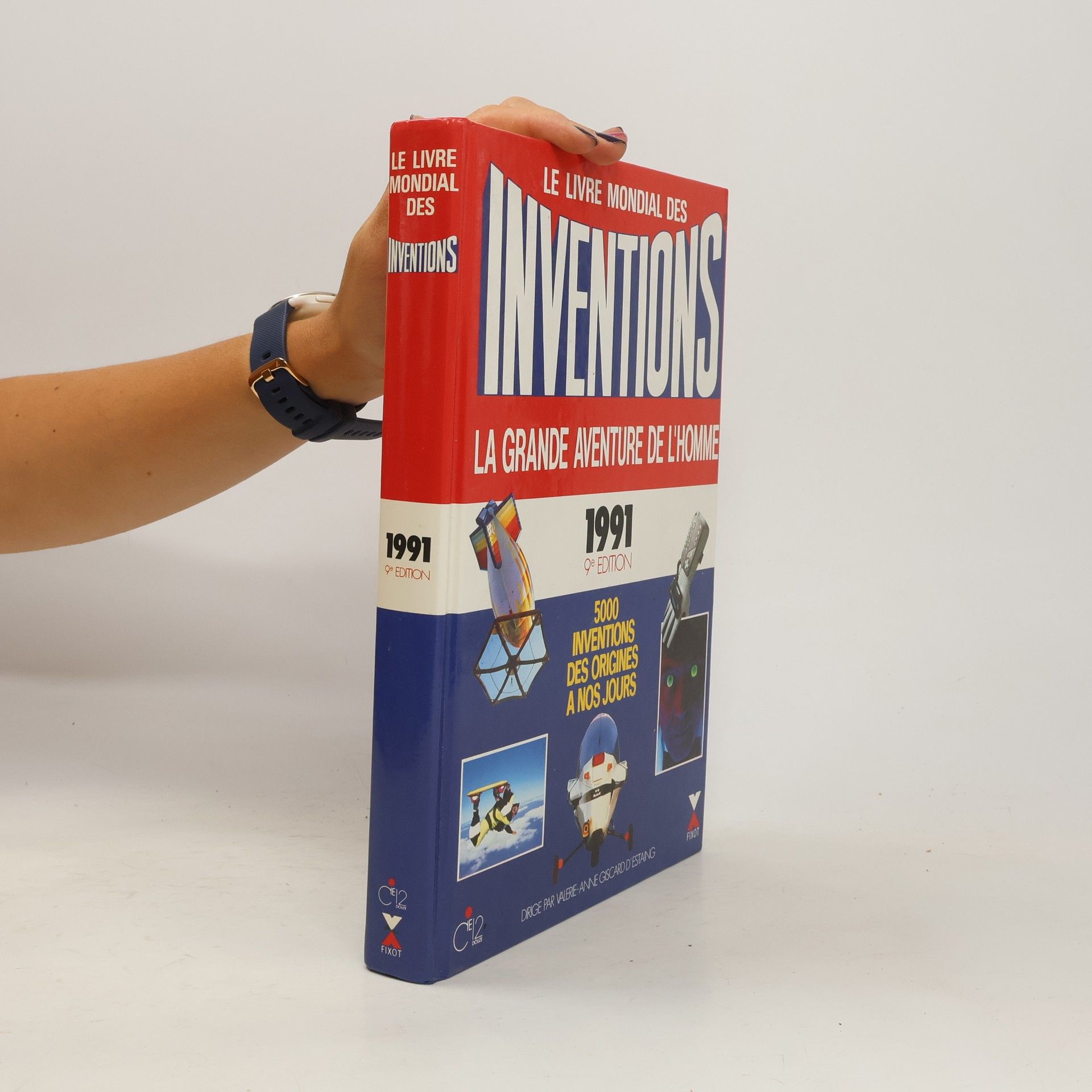 Valérie-Anne Giscard dEstaing Livre Mondial Des Inventions 1991