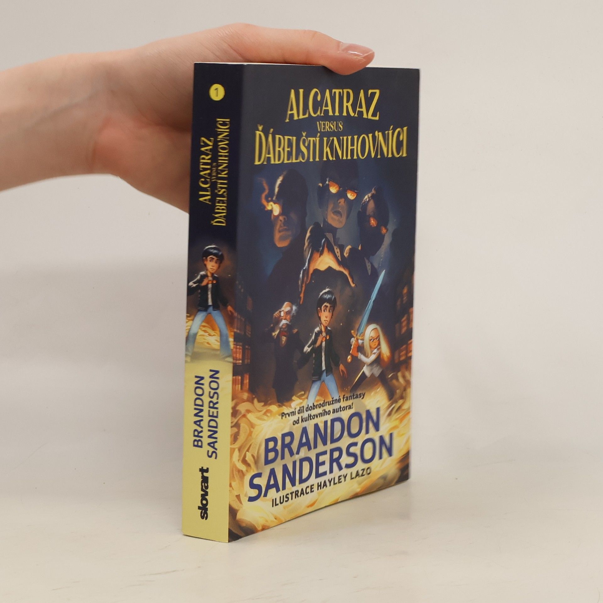 Brandon Sanderson Alcatraz versus ďábelští knihovníci