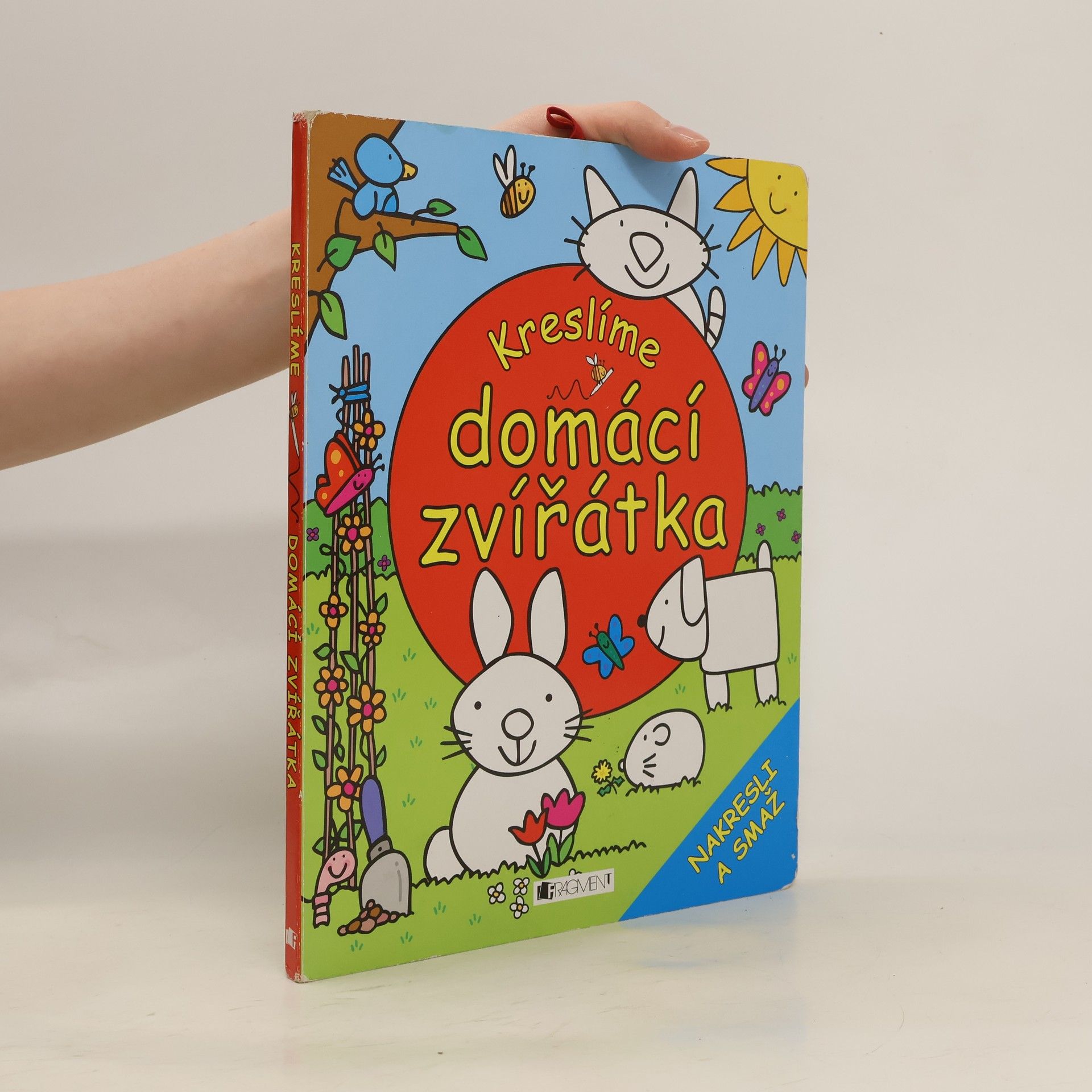 Collectif d'auteurs Kreslíme domácí zvířátka. Nakresli a smaž