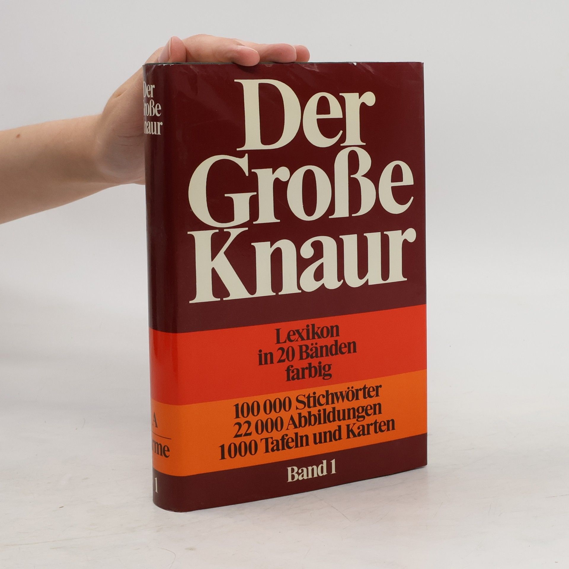 Collectif d'auteurs Der Große Knaur Lexikon Band 1