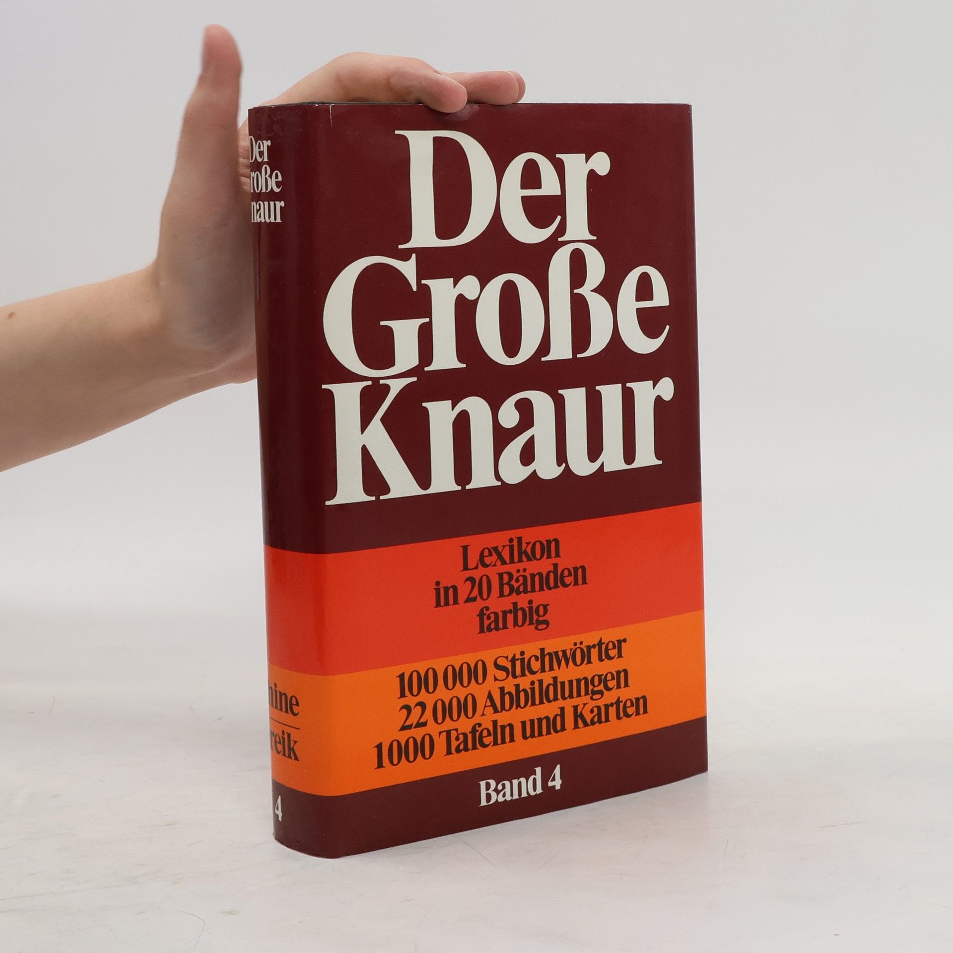 Collectif d'auteurs Der Große Knaur Lexikon 4