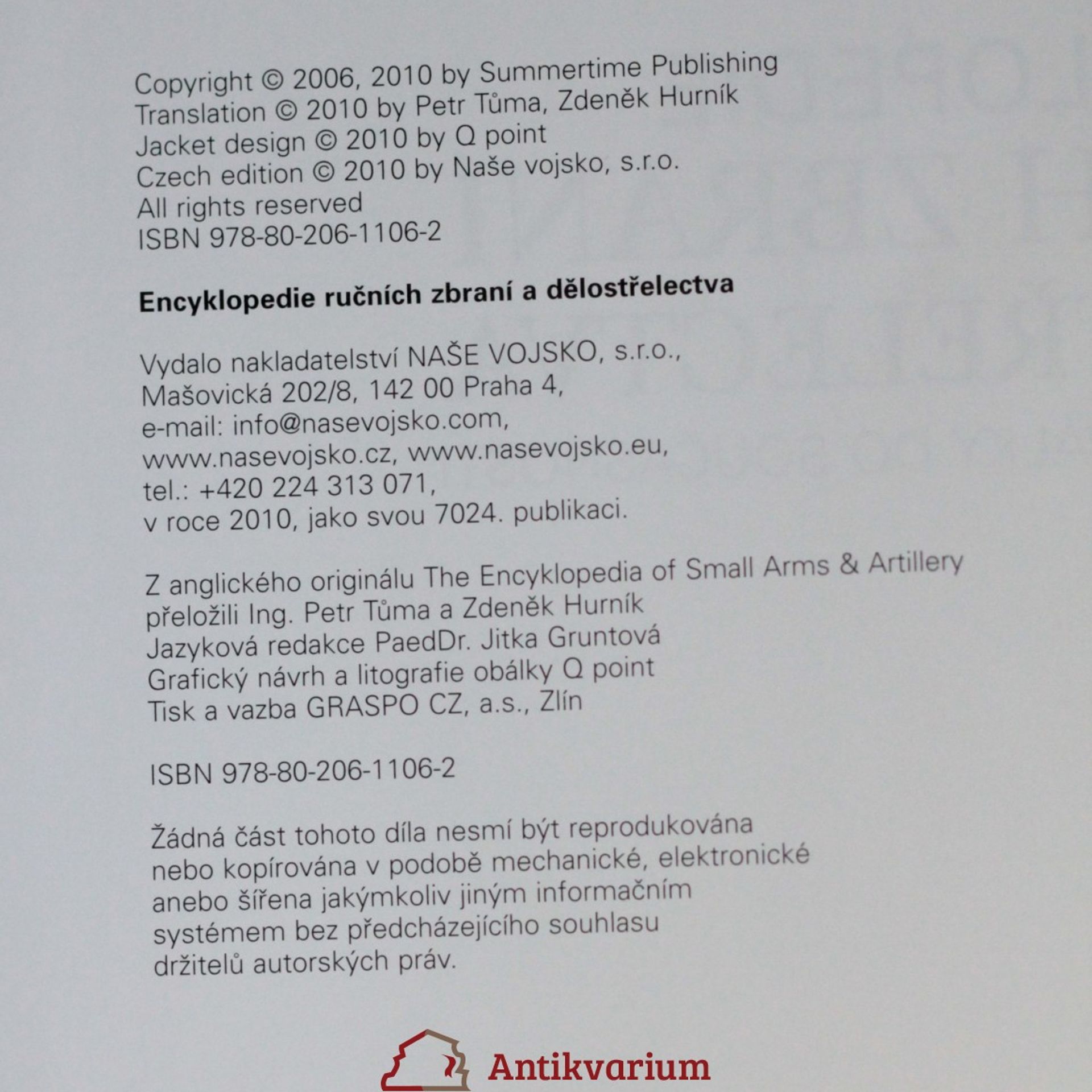 Autorenkollektiv Encyklopedie ručních zbraní a dělostřelectva : od druhé světové války do současnosti
