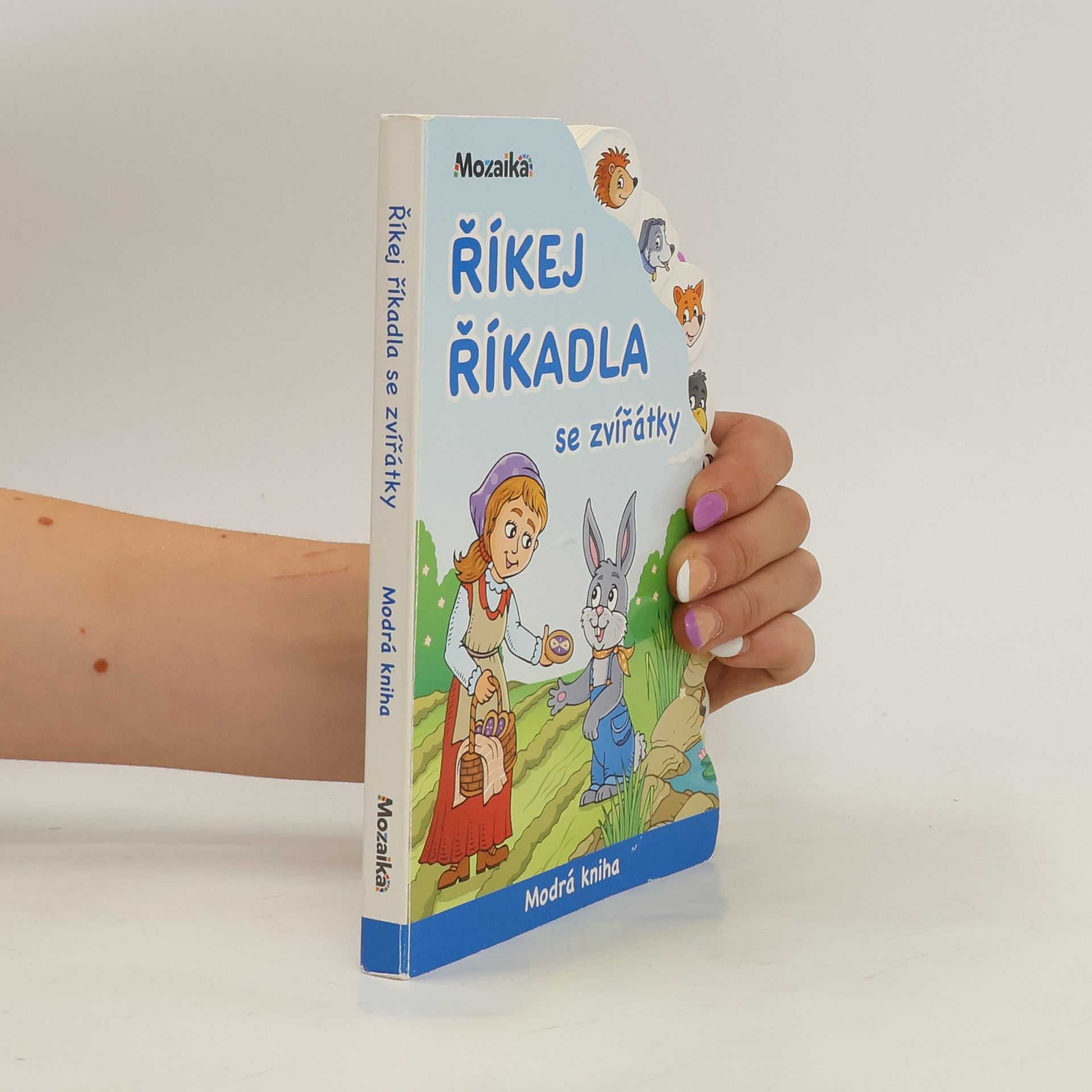 Klára Víšková Říkej říkadla se zvířátky. Modrá kniha