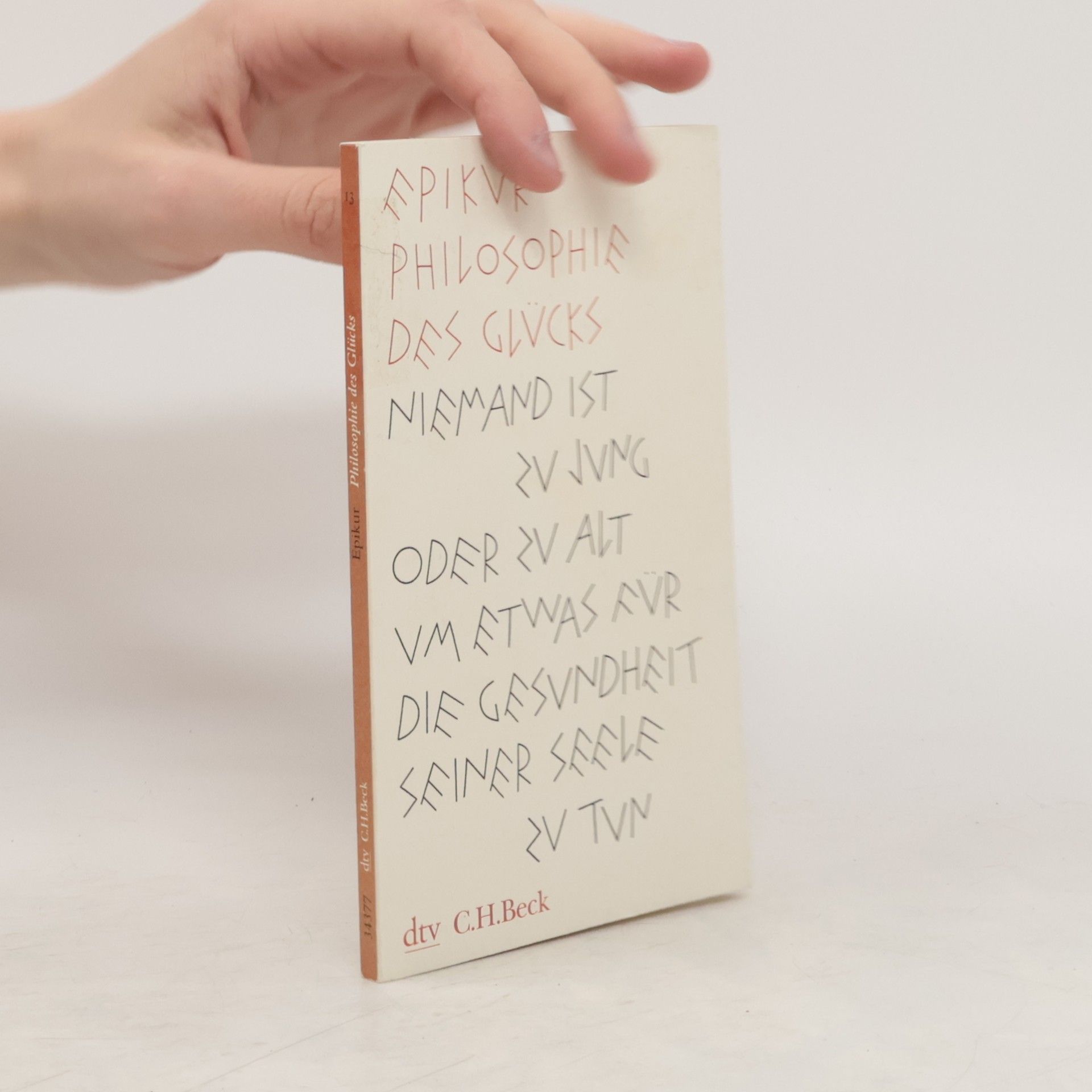 Epikúros Philosophie des Glücks