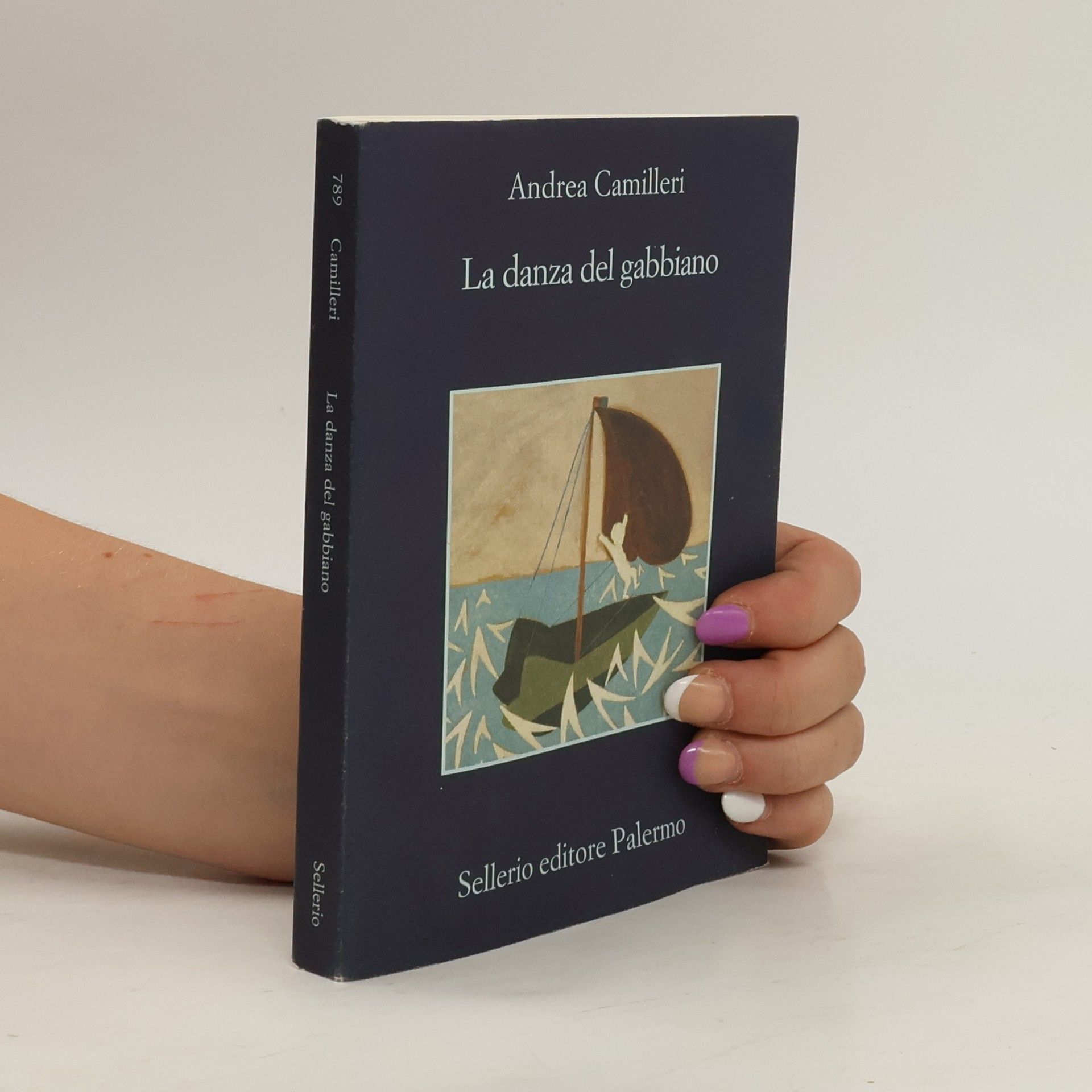 Andrea Camilleri La danza del gabbiano. Der Tanz der Möwe, italienische Ausgabe