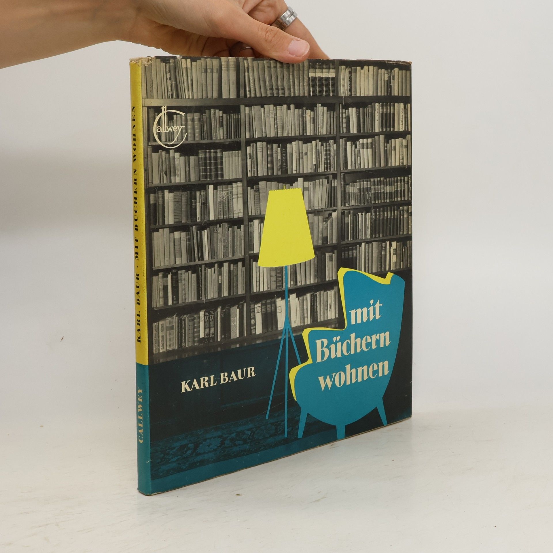 Karl Baur Mit Büchern wohnen