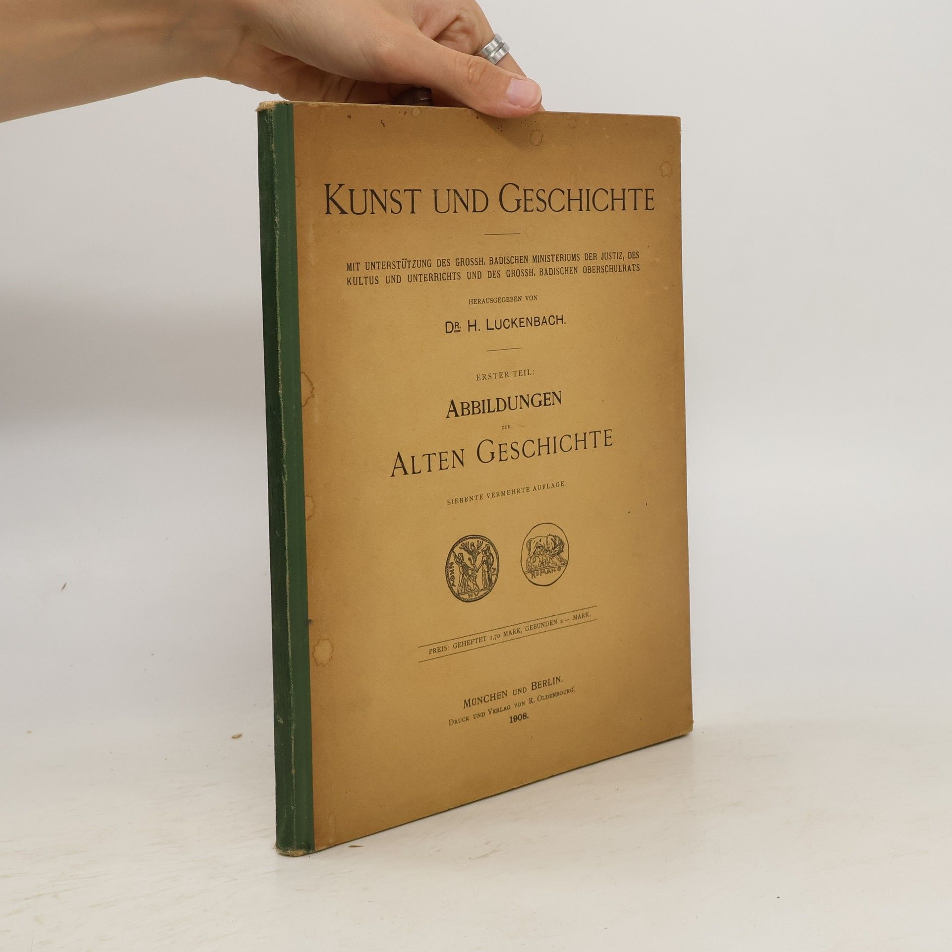 Hermann Luckenbach Kunst und Geschichte. Erster Teil