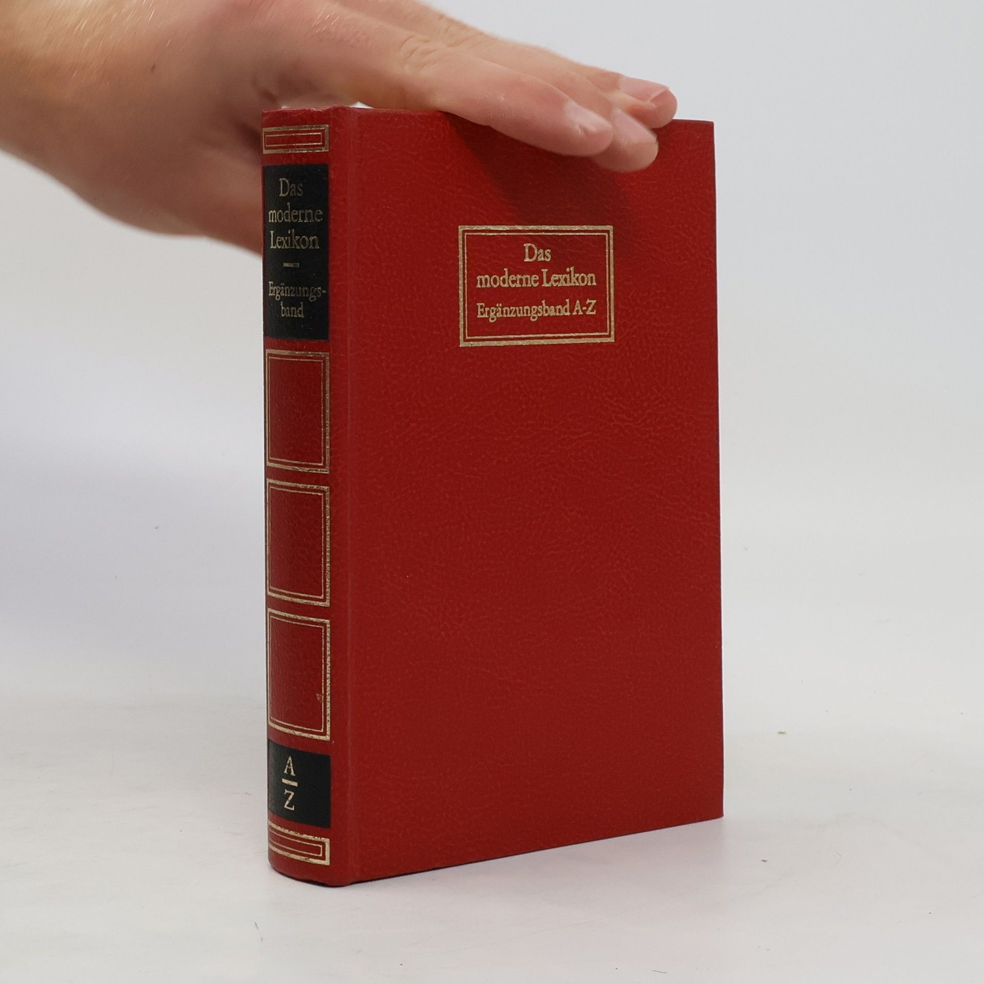 AA.VV. Das moderne Lexikon. Ergänzungsband A-Z