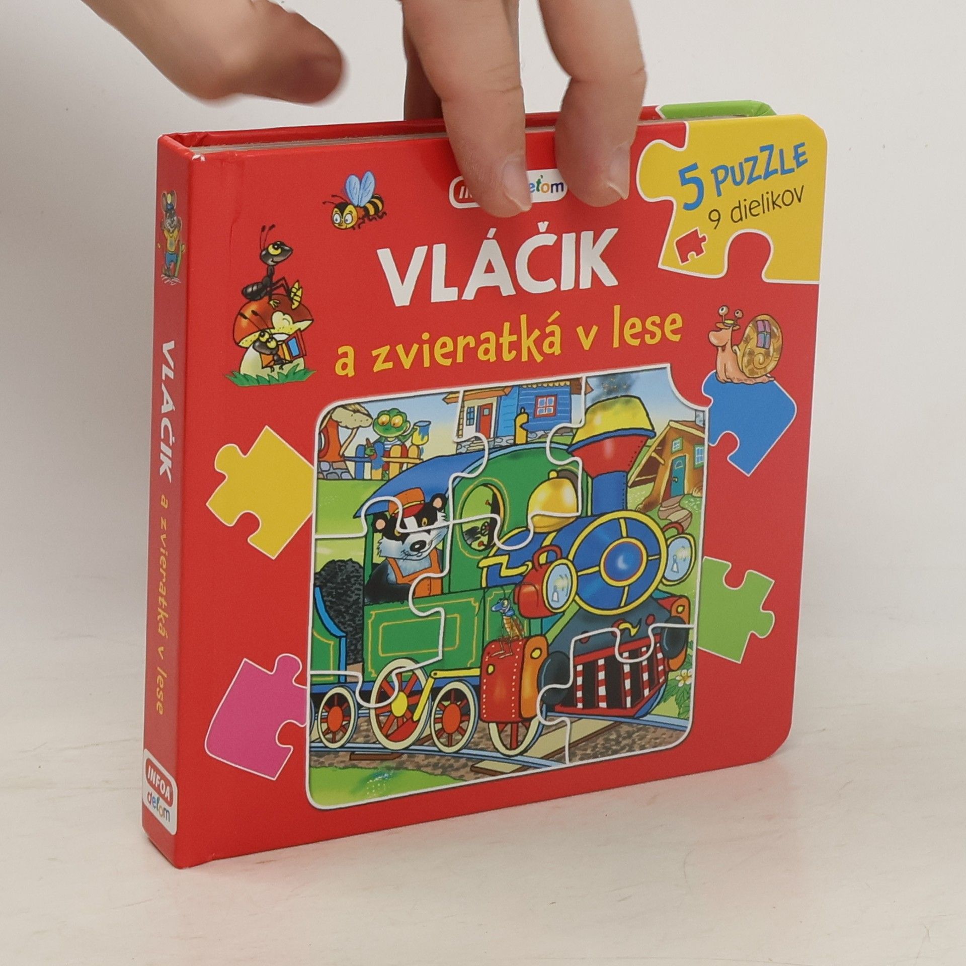 Autorenkollektiv Vláčik a zvieratká v lese