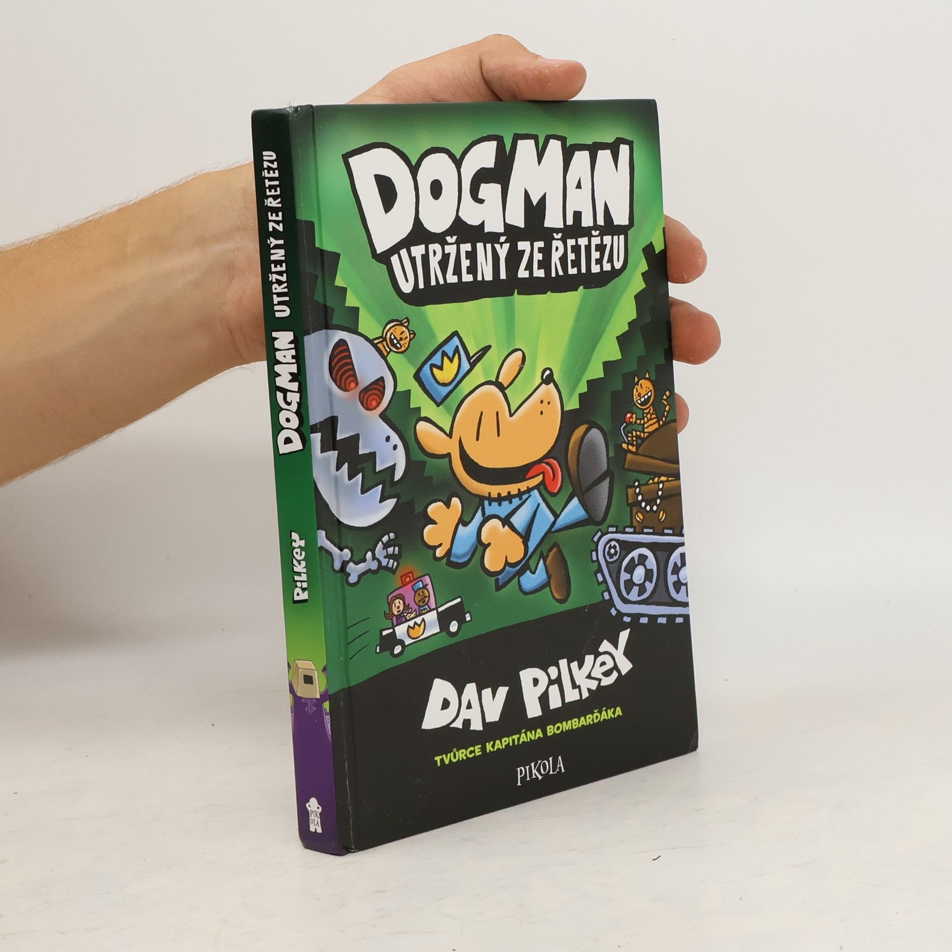 Dav Pilkey Dogman utržený ze řetězu