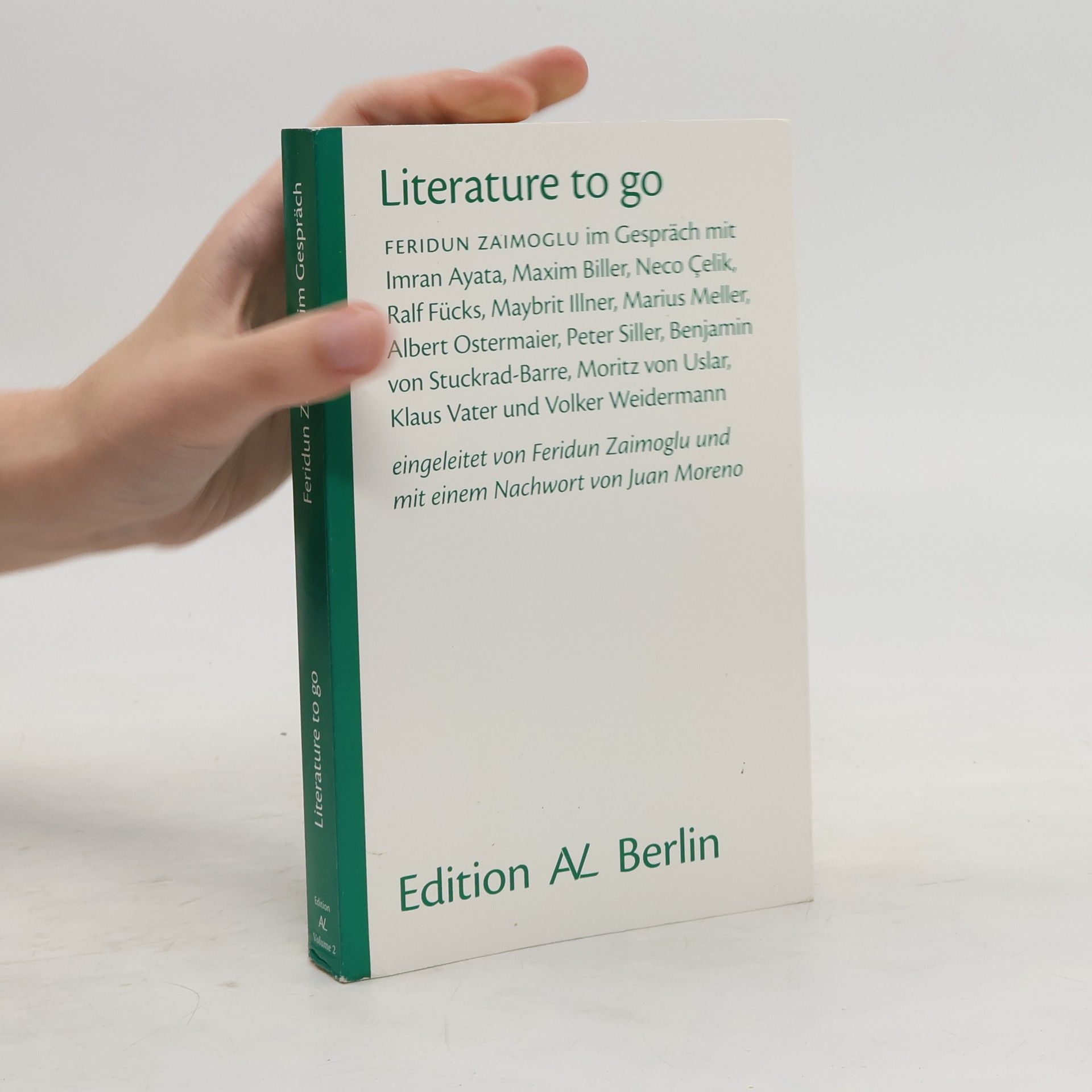 Feridun Zaimoglu Literature to go